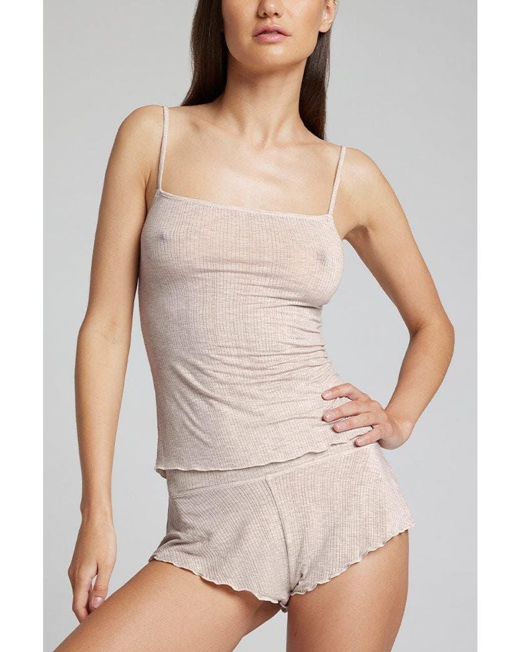 Negative Underwear White Whipped Cami