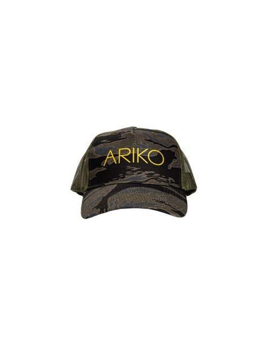 Ariko Black Camo Surf Trucker Hat
