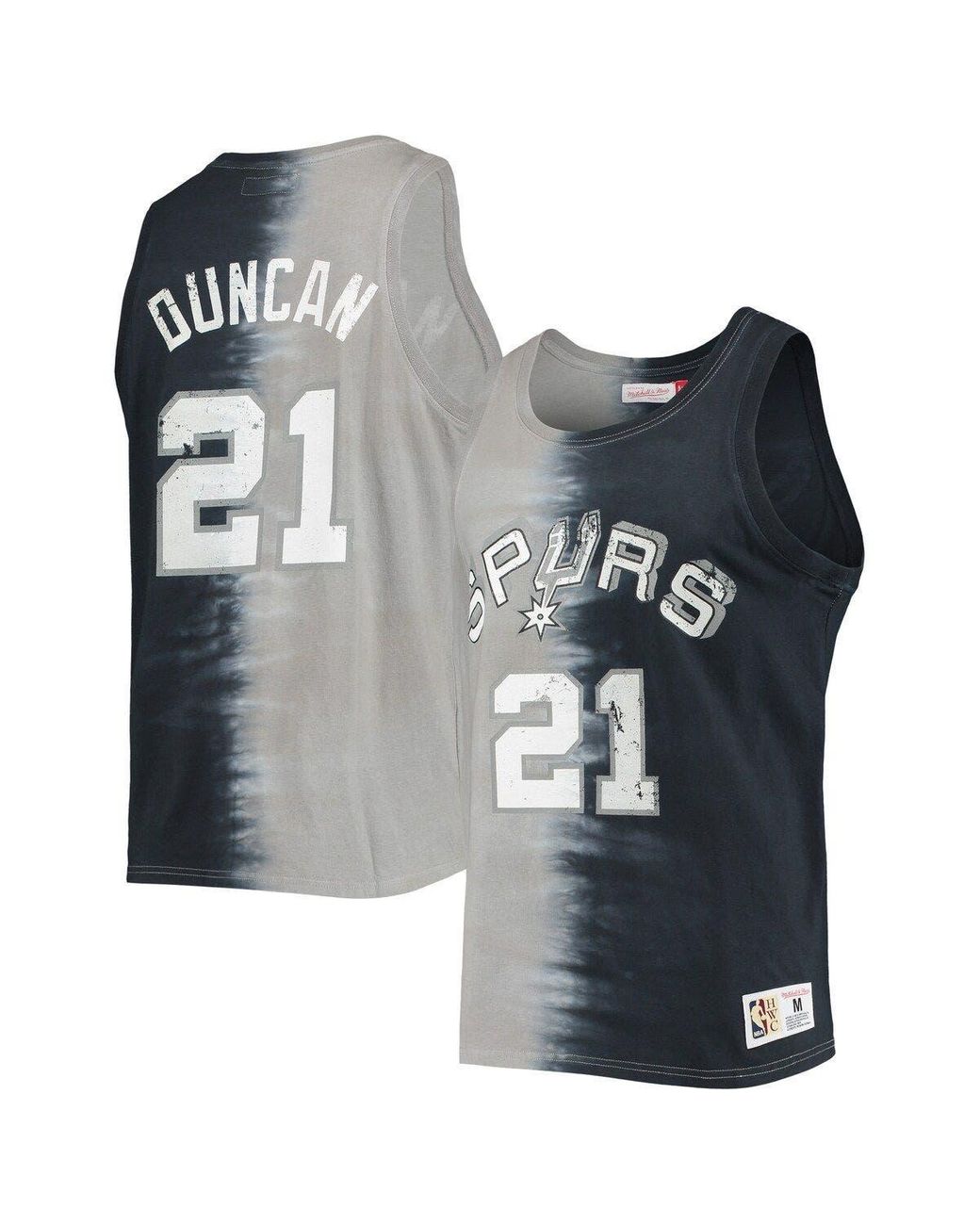 San Antonio Spurs Tim Duncan Mitchell & Ness Pink 1998-99 Hardwood