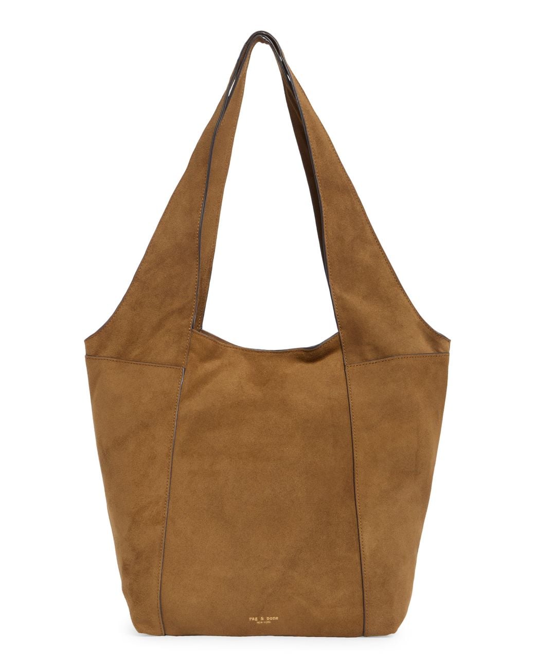 Rag & Bone Brown Large Brayton Suede Shopper