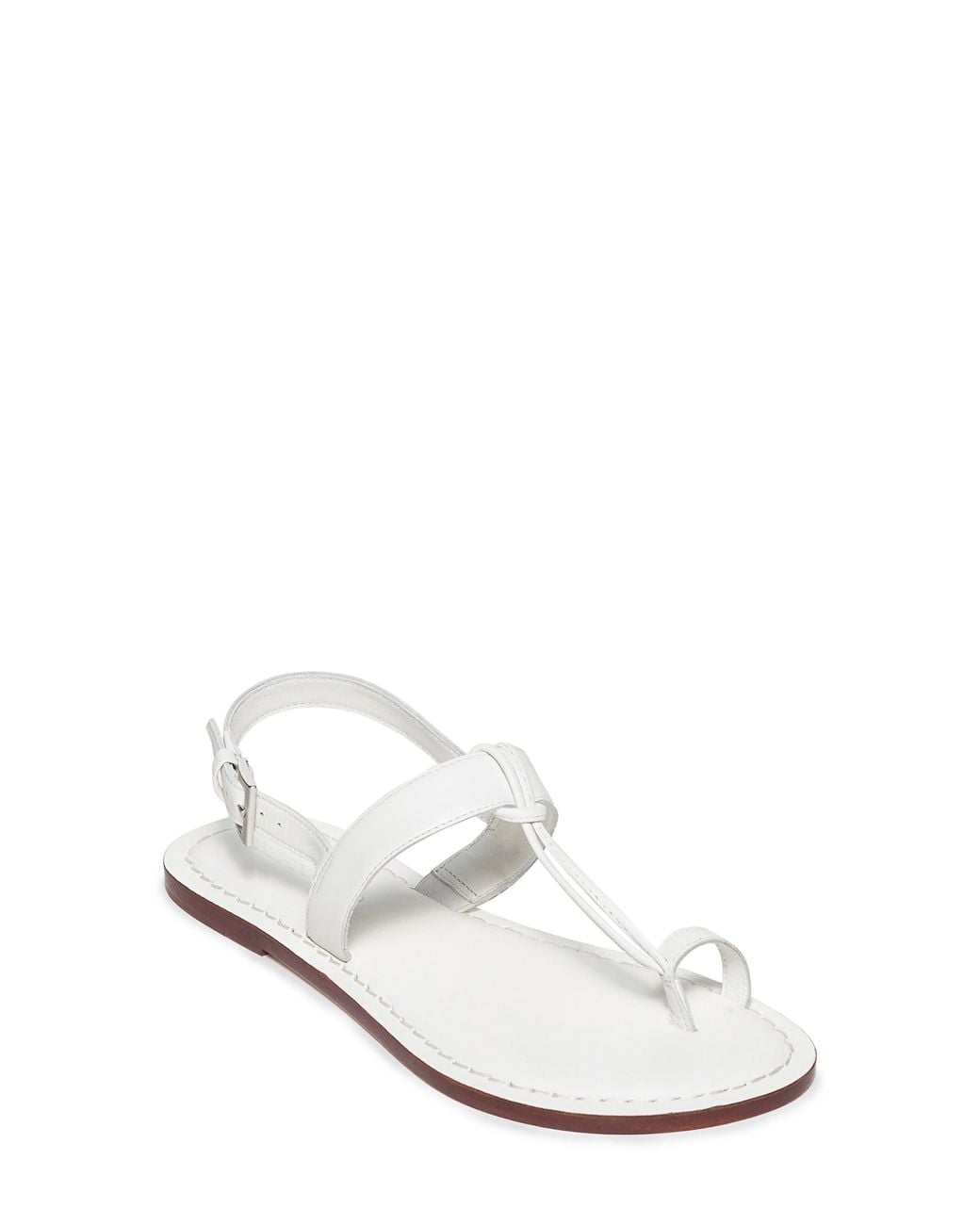 Bernardo White Maverick 2 Toe Ring Sandal