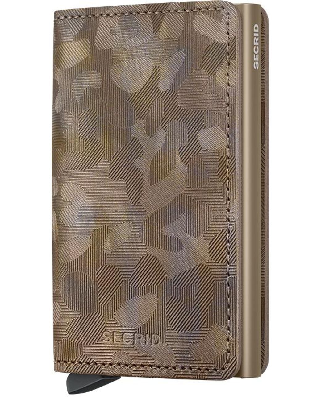 Secrid Brown Slimwallet Jungle for men