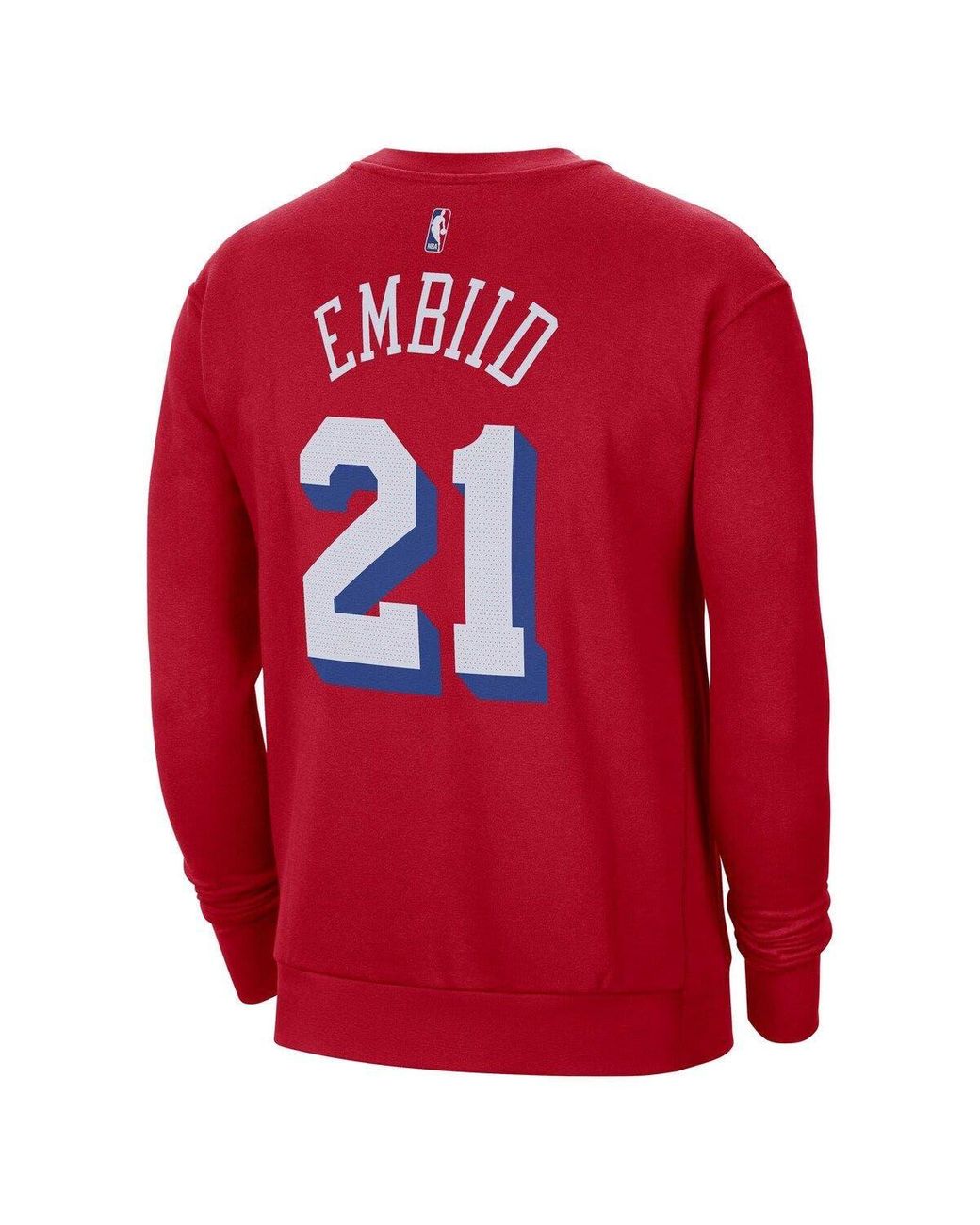 sixers nike sweatshirt