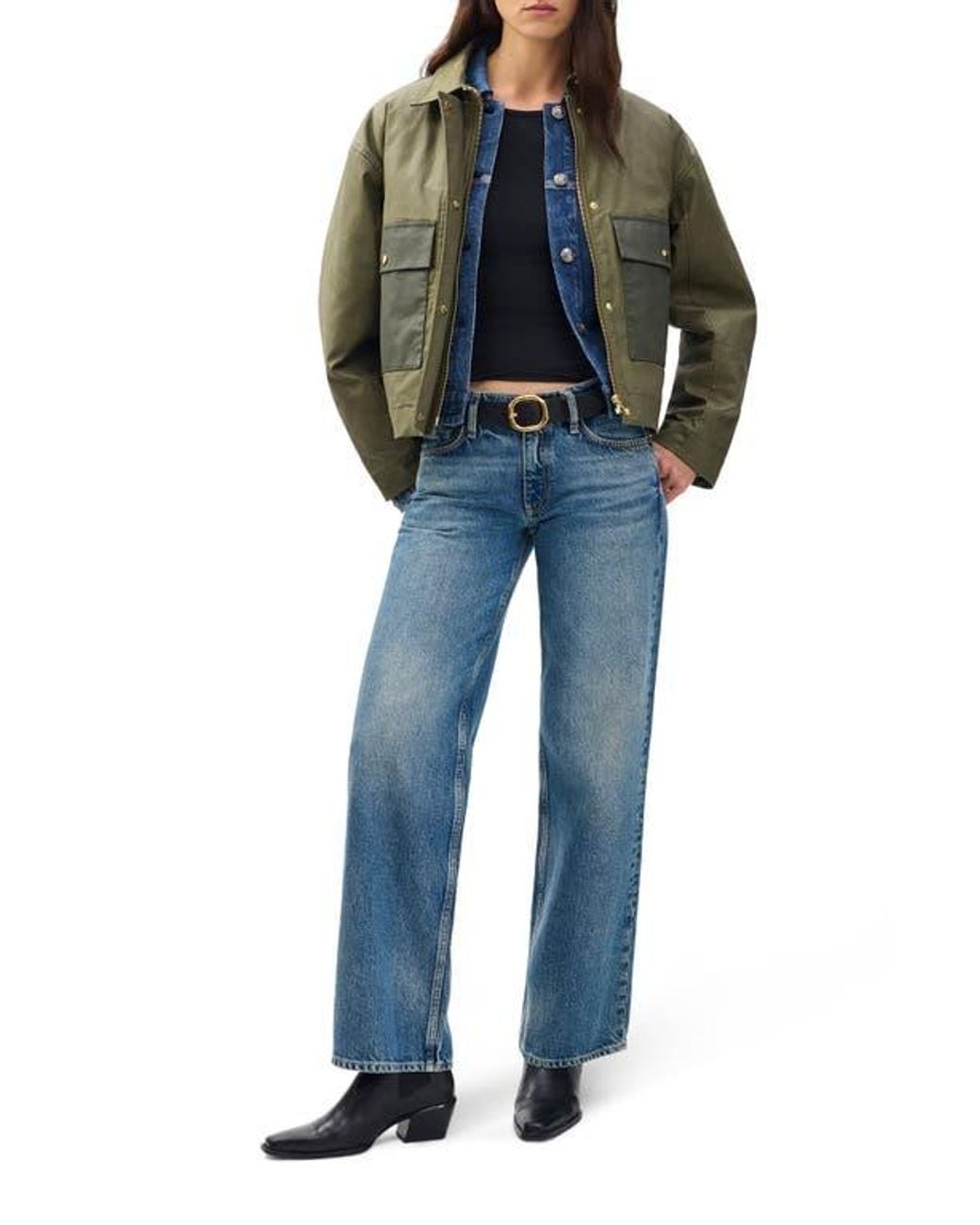 Rag & Bone Green Nonie Jacket