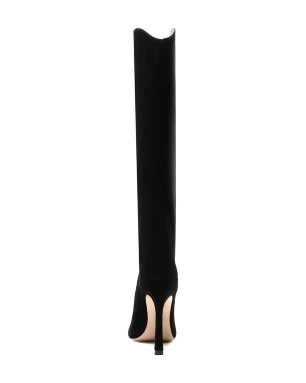 SCHUTZ SHOES Black Maryana Pointed Toe Boot