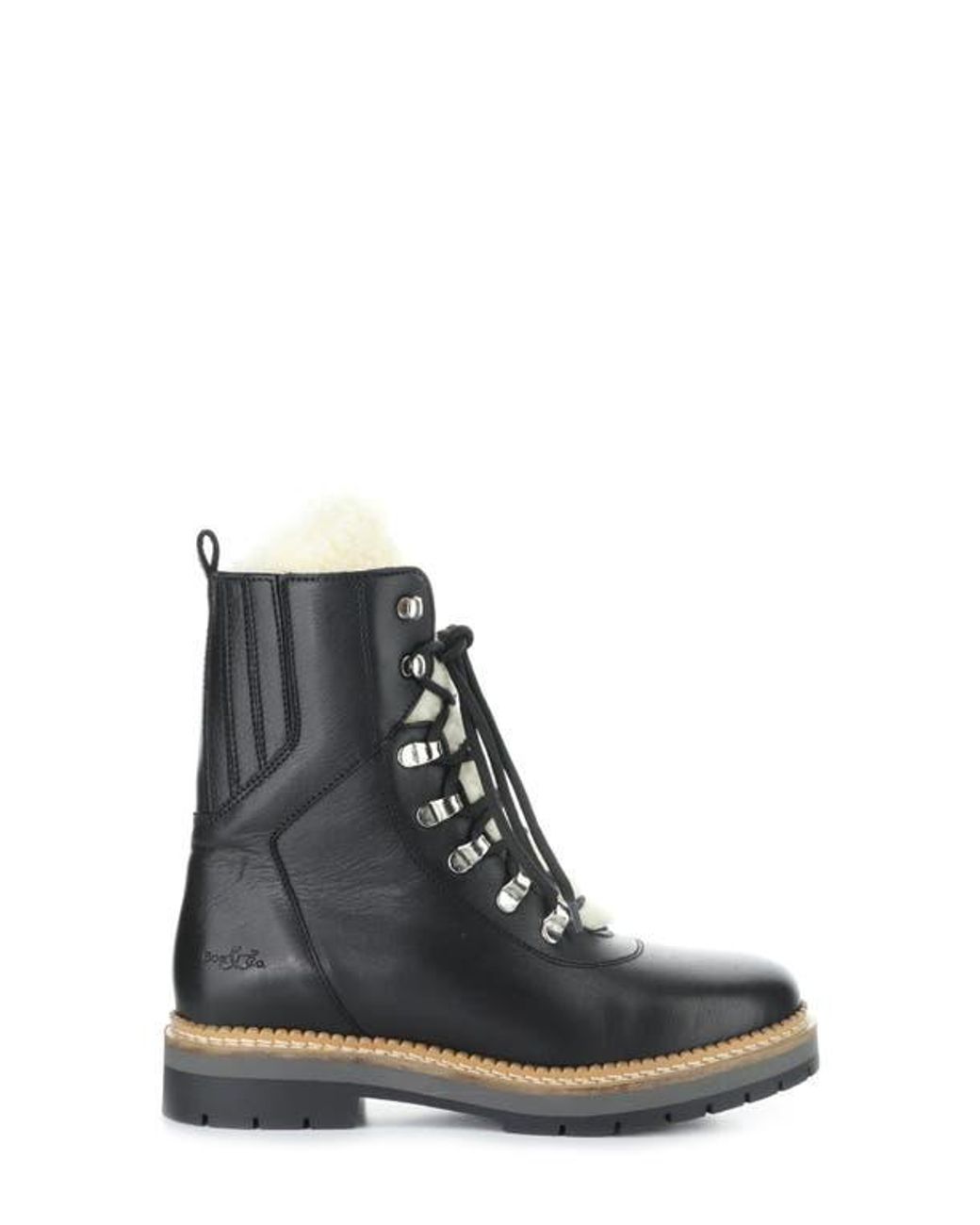 Bos. & Co. Black Adley Waterproof Wool Boot