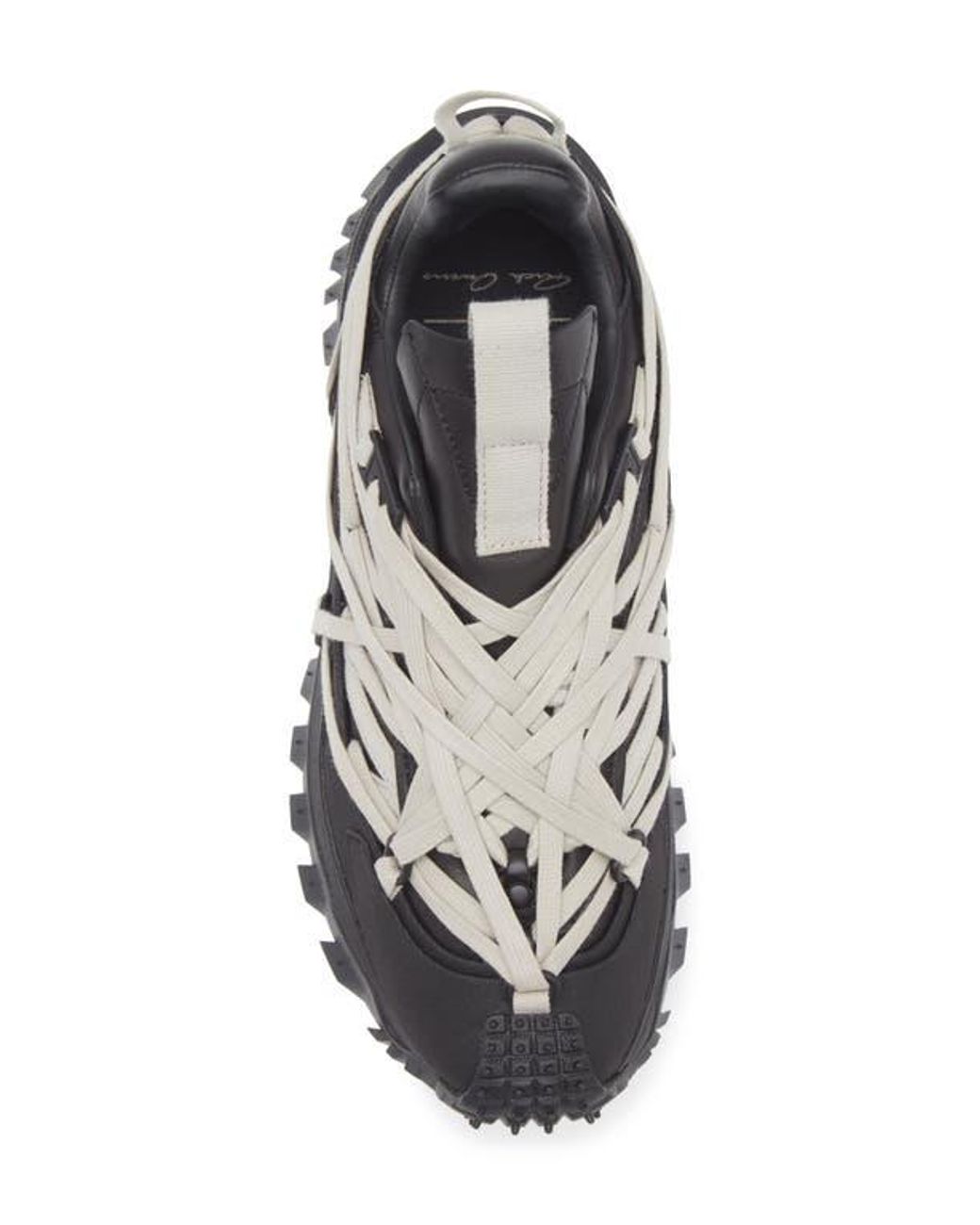 Moncler X Rick Owens Trailgrip Megalace Low Top Sneaker in