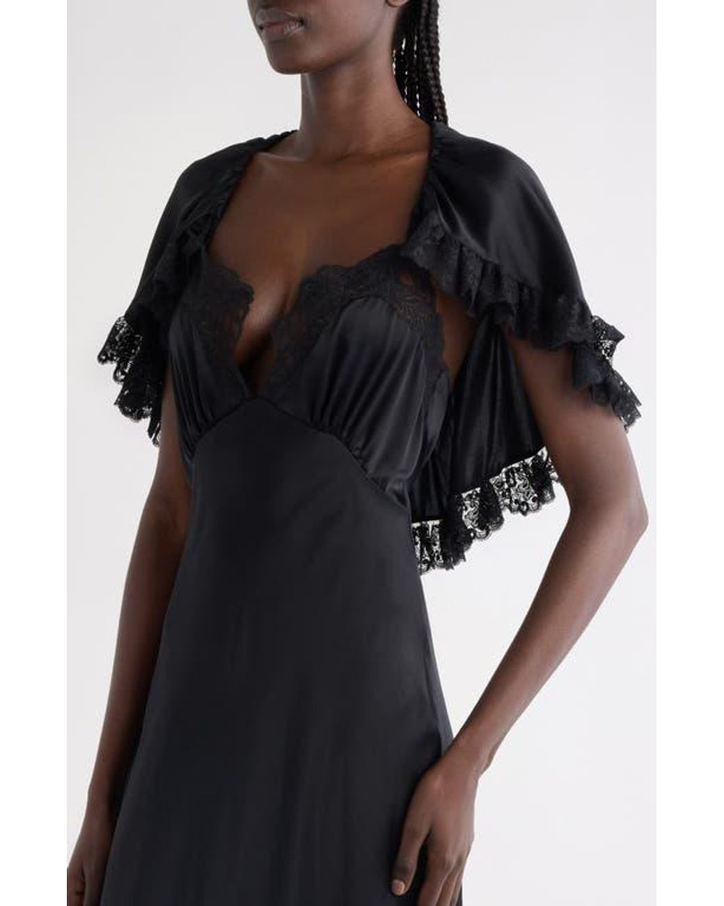 chinese dress ladies See By Chloe Black Knit/Lace Dress, Small  Radbird