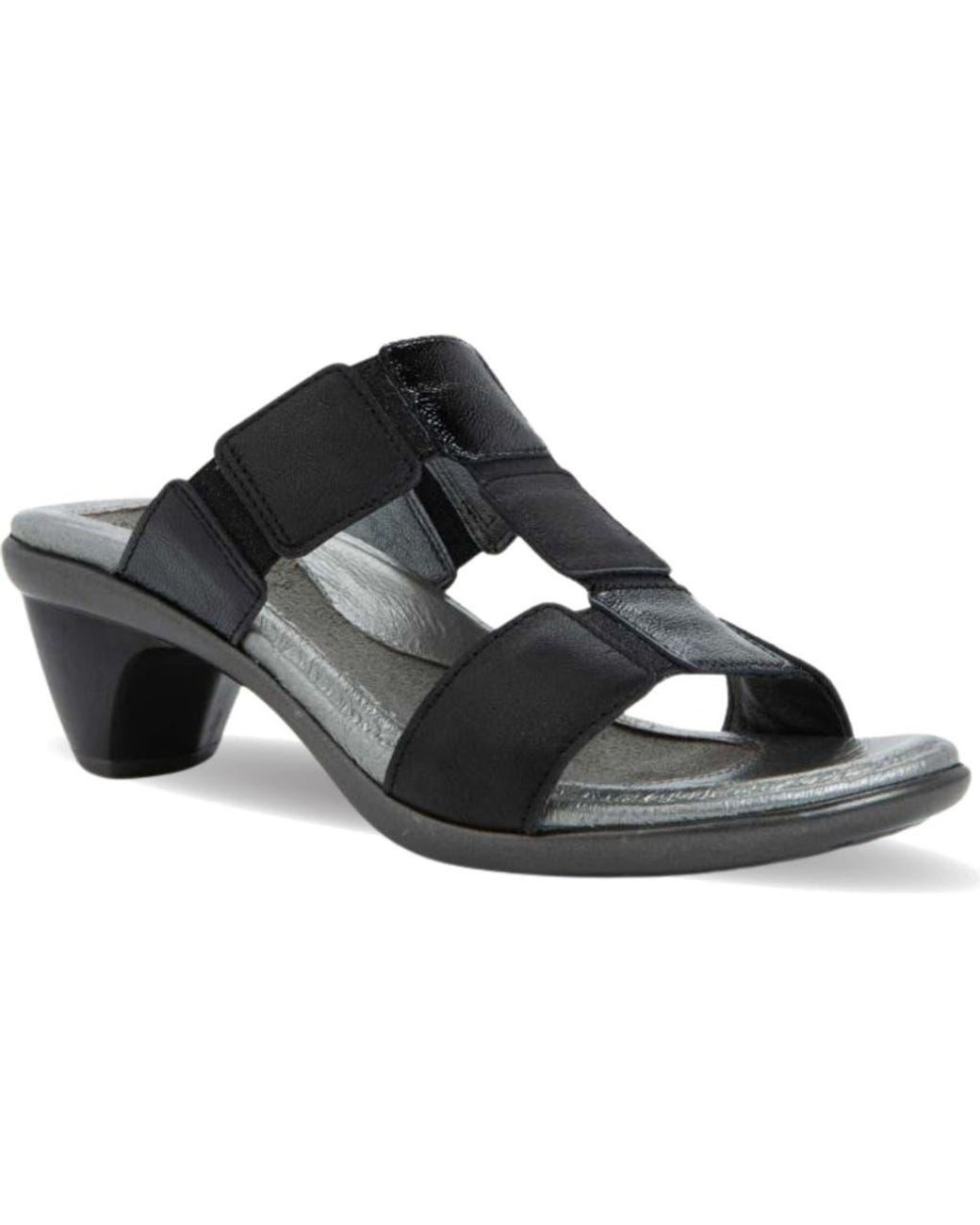 Naot Black Form Sandal