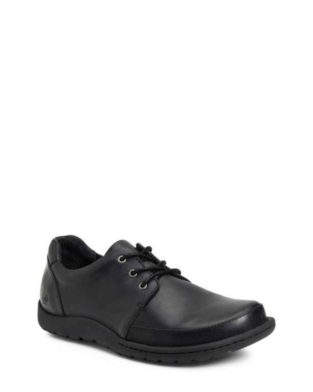 Børn Black Nigel Plain Toe Derby for men
