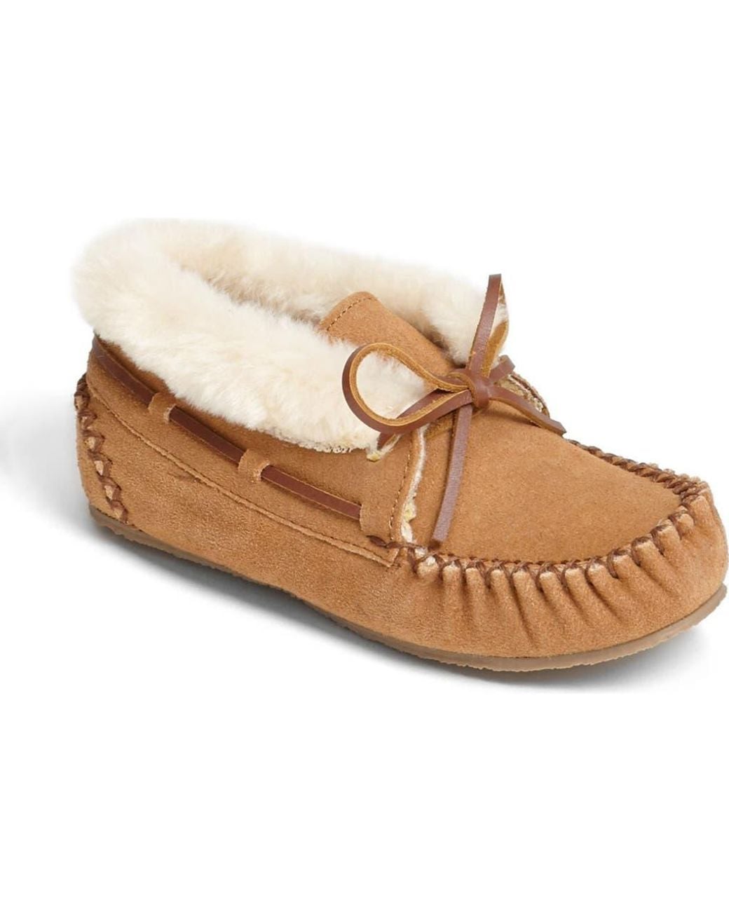 Minnetonka White Kids' Charley Bootie