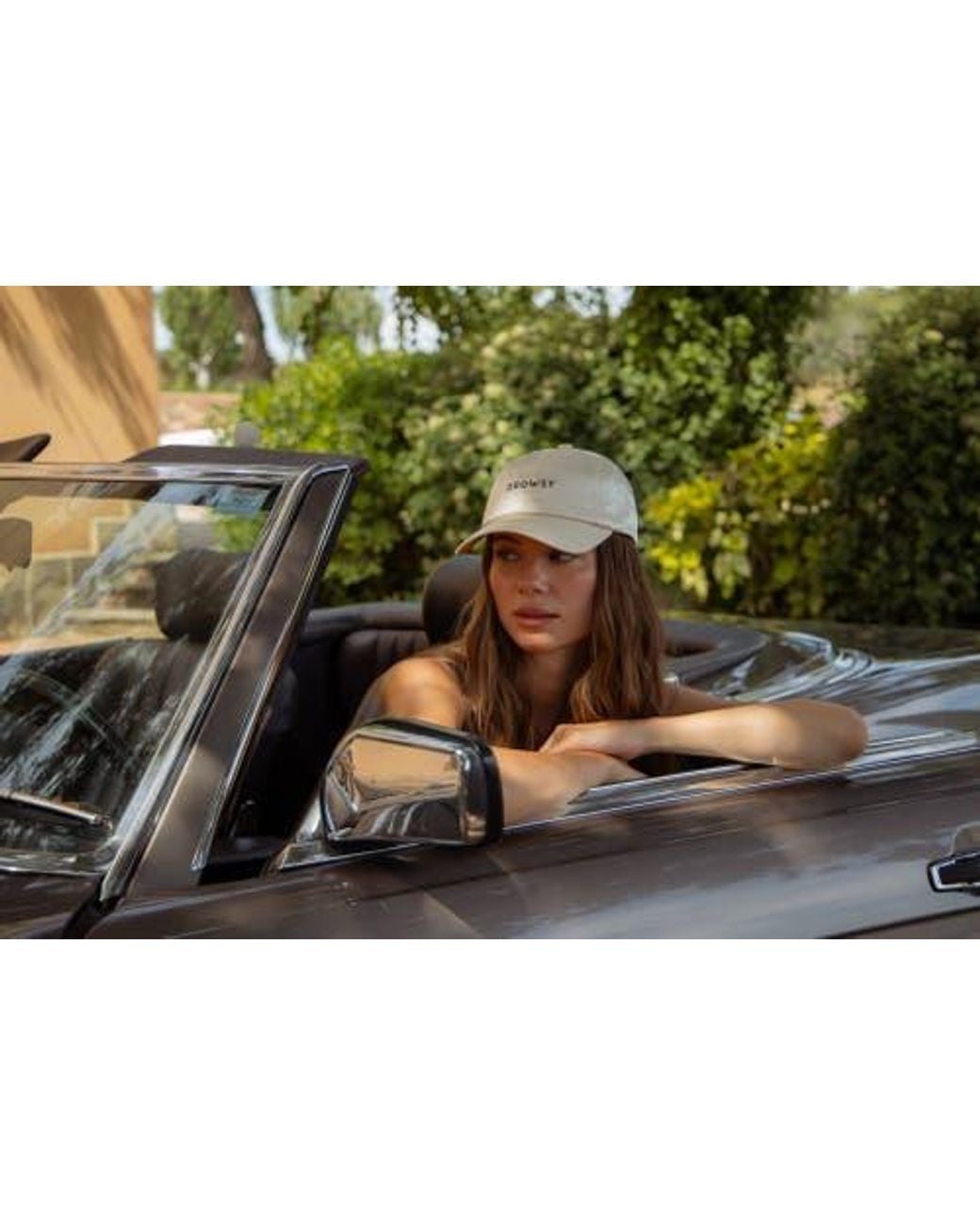 Drowsy White Silk Cap