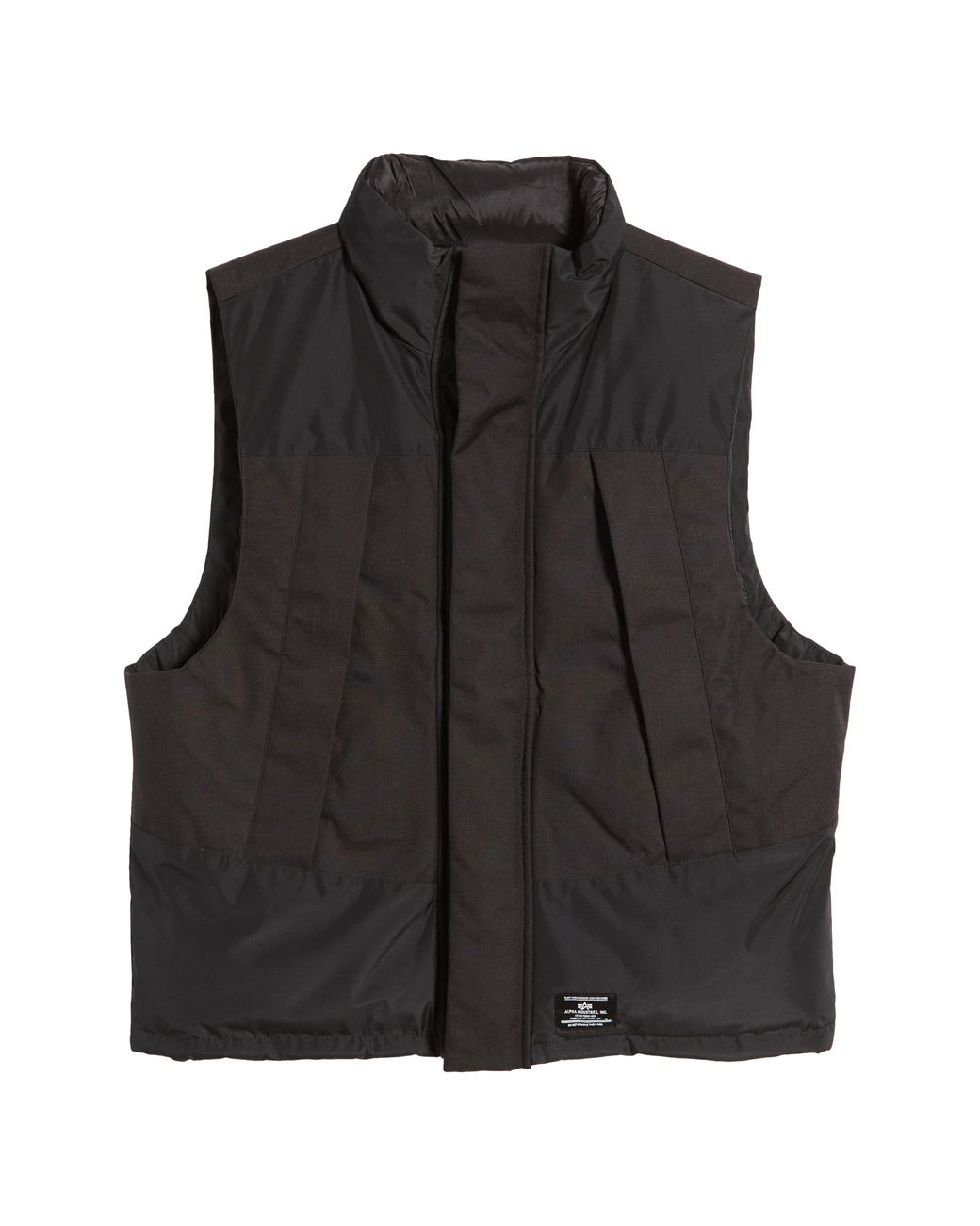 Alpha Industries Mod Reversible Vest in Black for Men | Lyst