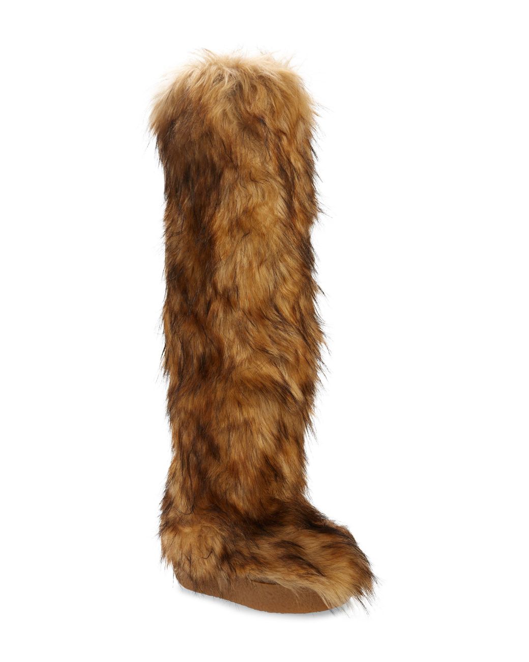 Knee fur boots cheap