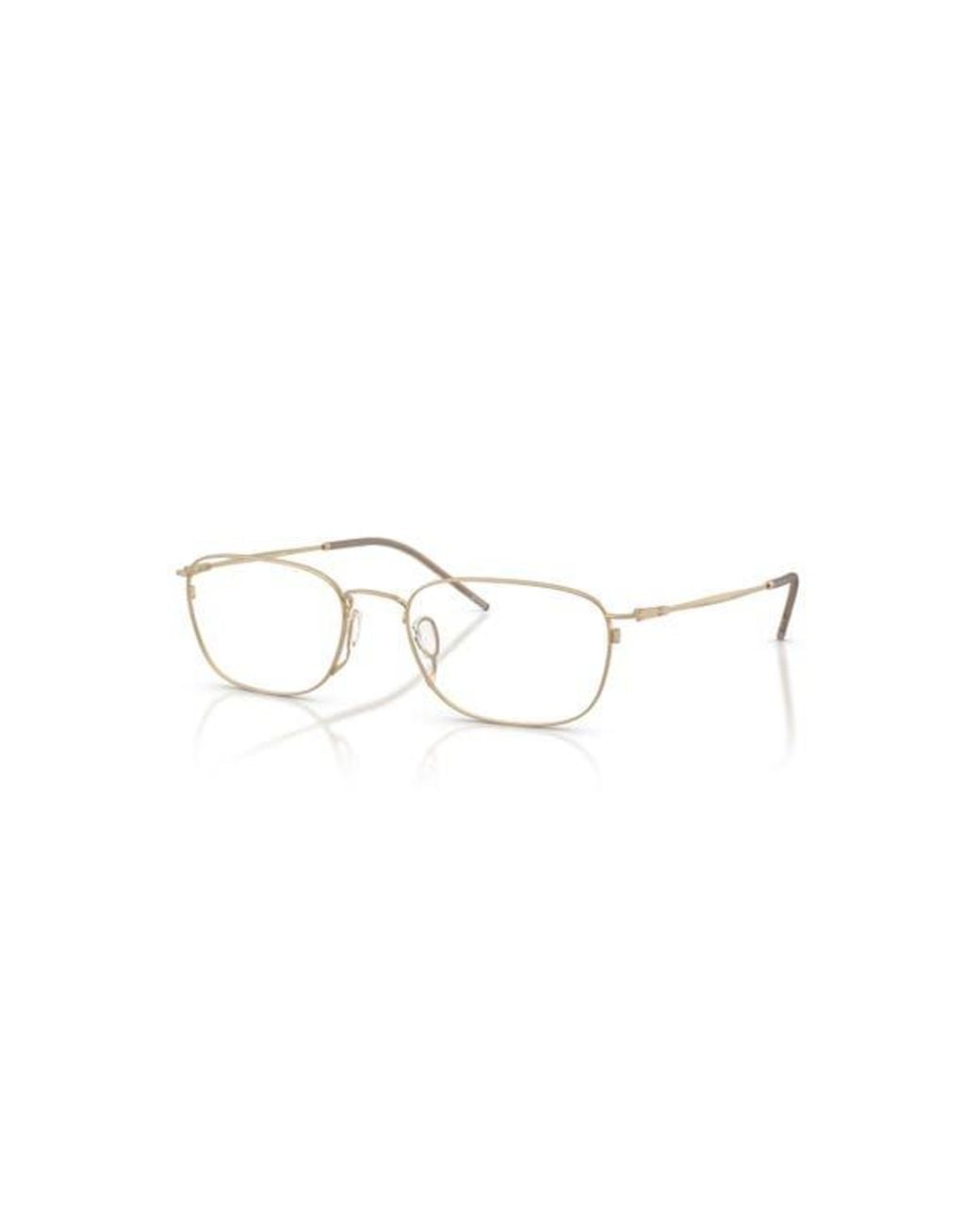 Giorgio Armani Black 53Mm Rectangle Optical Glasses for men