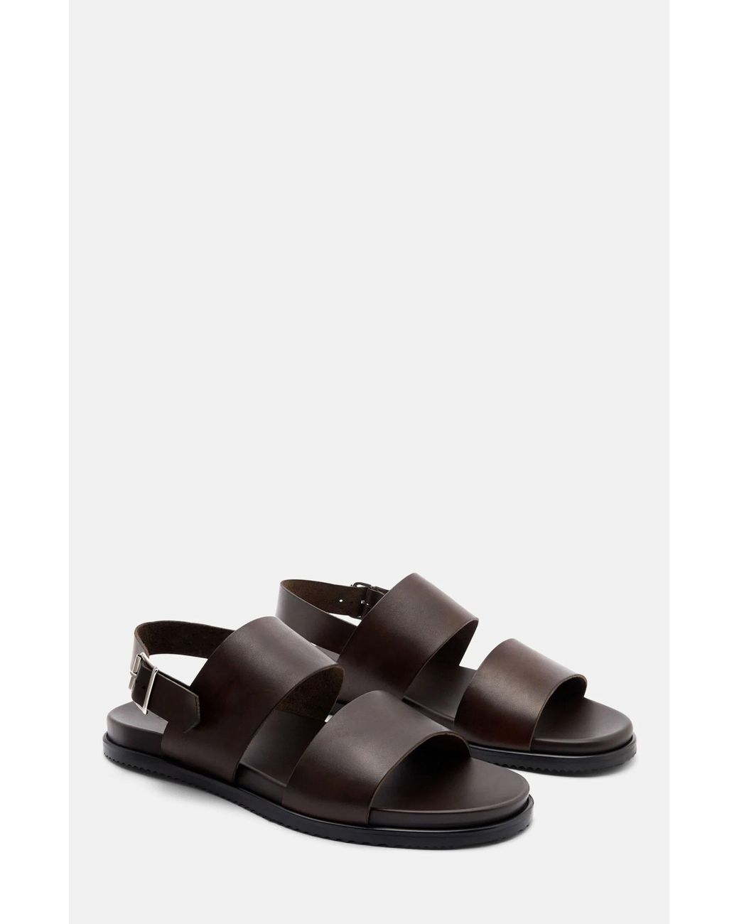Scarosso Black Antonio Sandals for men