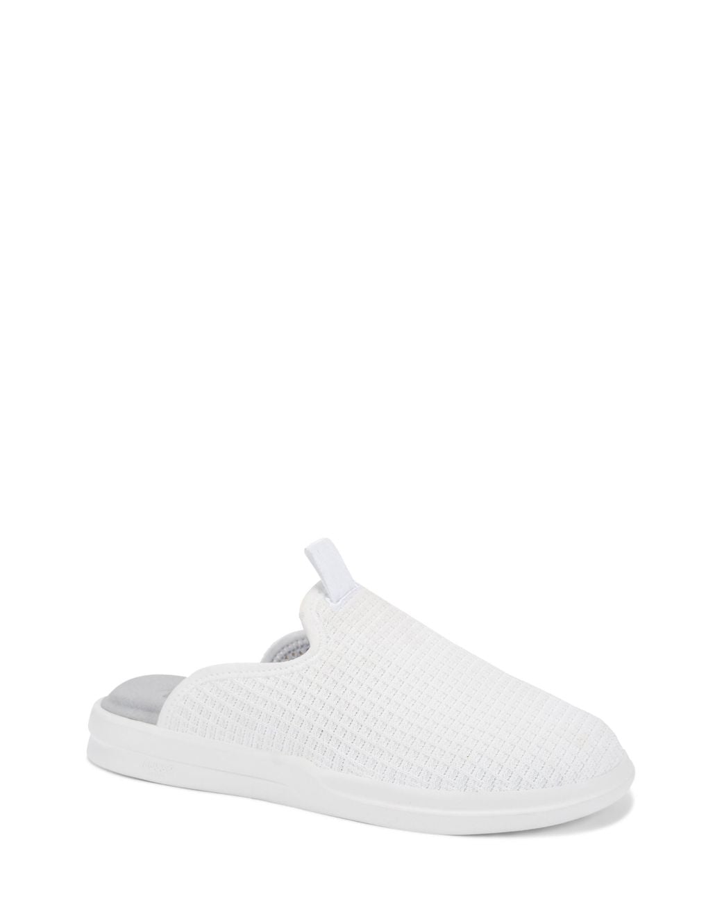 Lusso Cloud White Pelli Waffle Knit Slipper for men