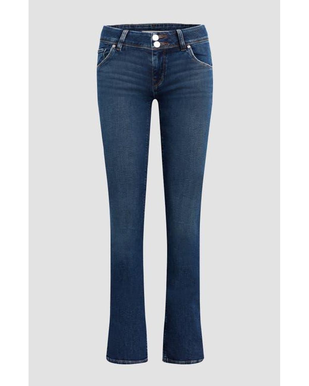 Hudson Blue Beth Mid-Rise Baby Bootcut Jean