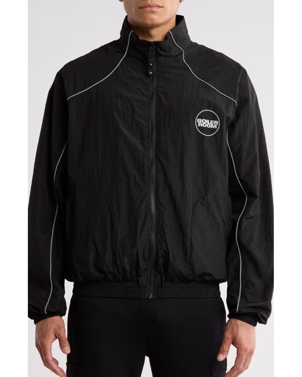 BOILER ROOM X Umbro Shell Track Top in Black for Men | Lyst