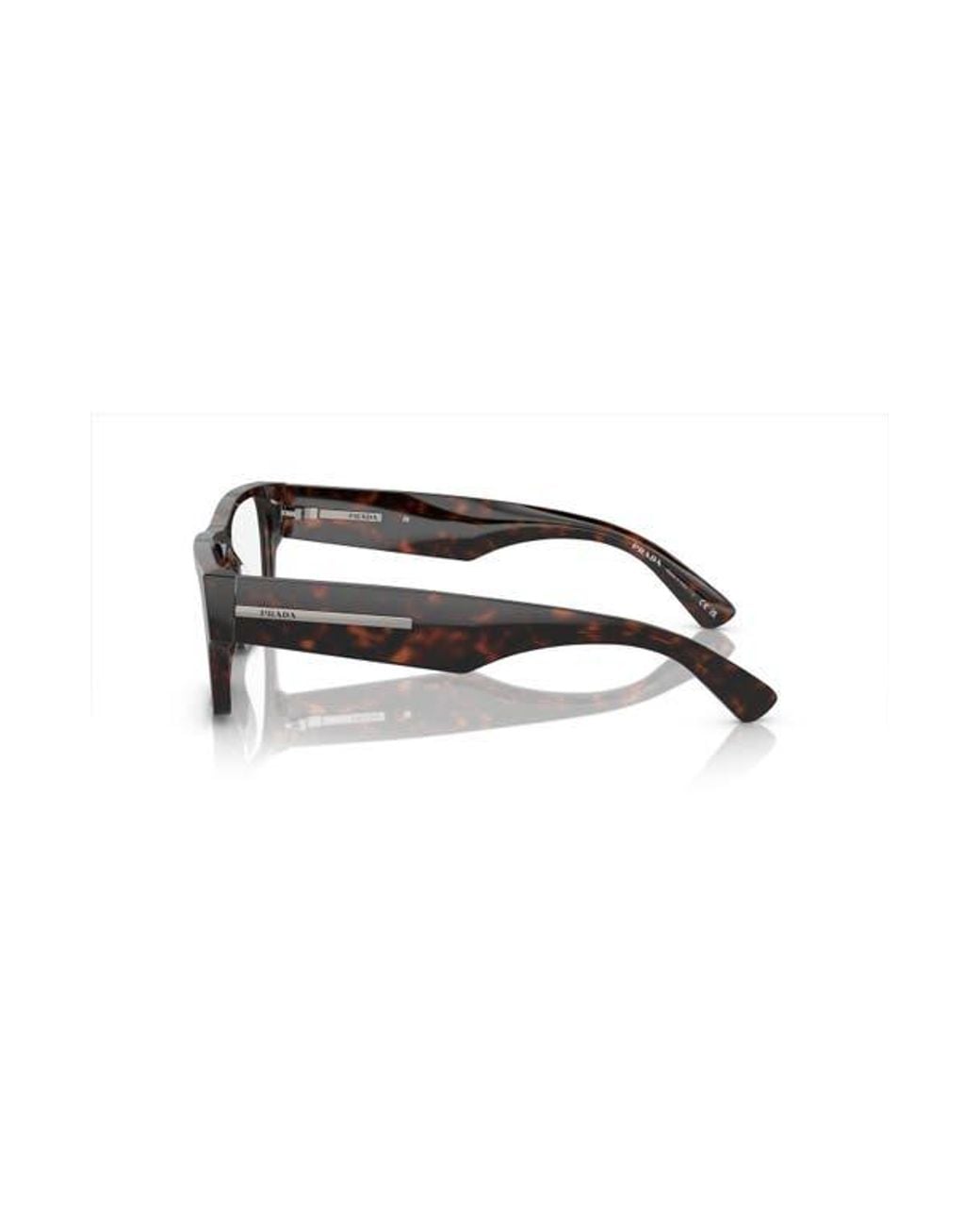 Prada Multicolor 54Mm Rectangle Optical Glasses for men