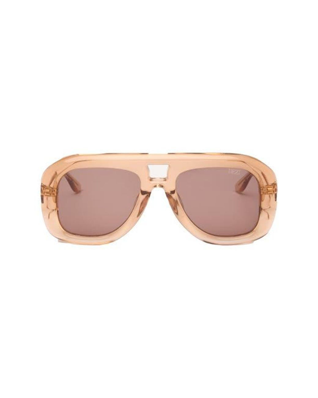 DEZI Pusha 55Mm Shield Sunglasses in Pink | Lyst display picture 1