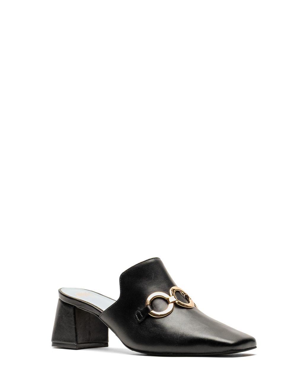Frances Valentine Black Natty Mule