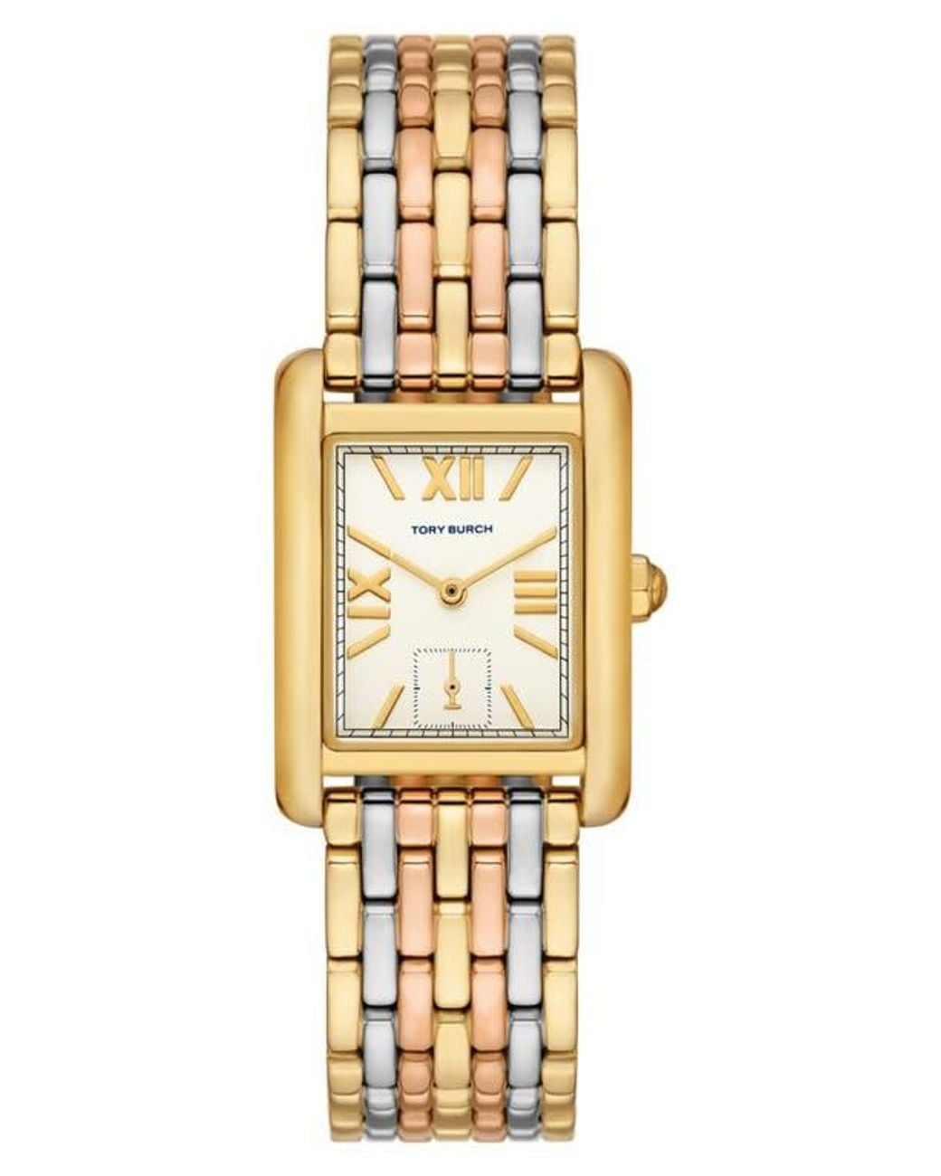Tory Burch Metallic Eleanor Watch, One Size