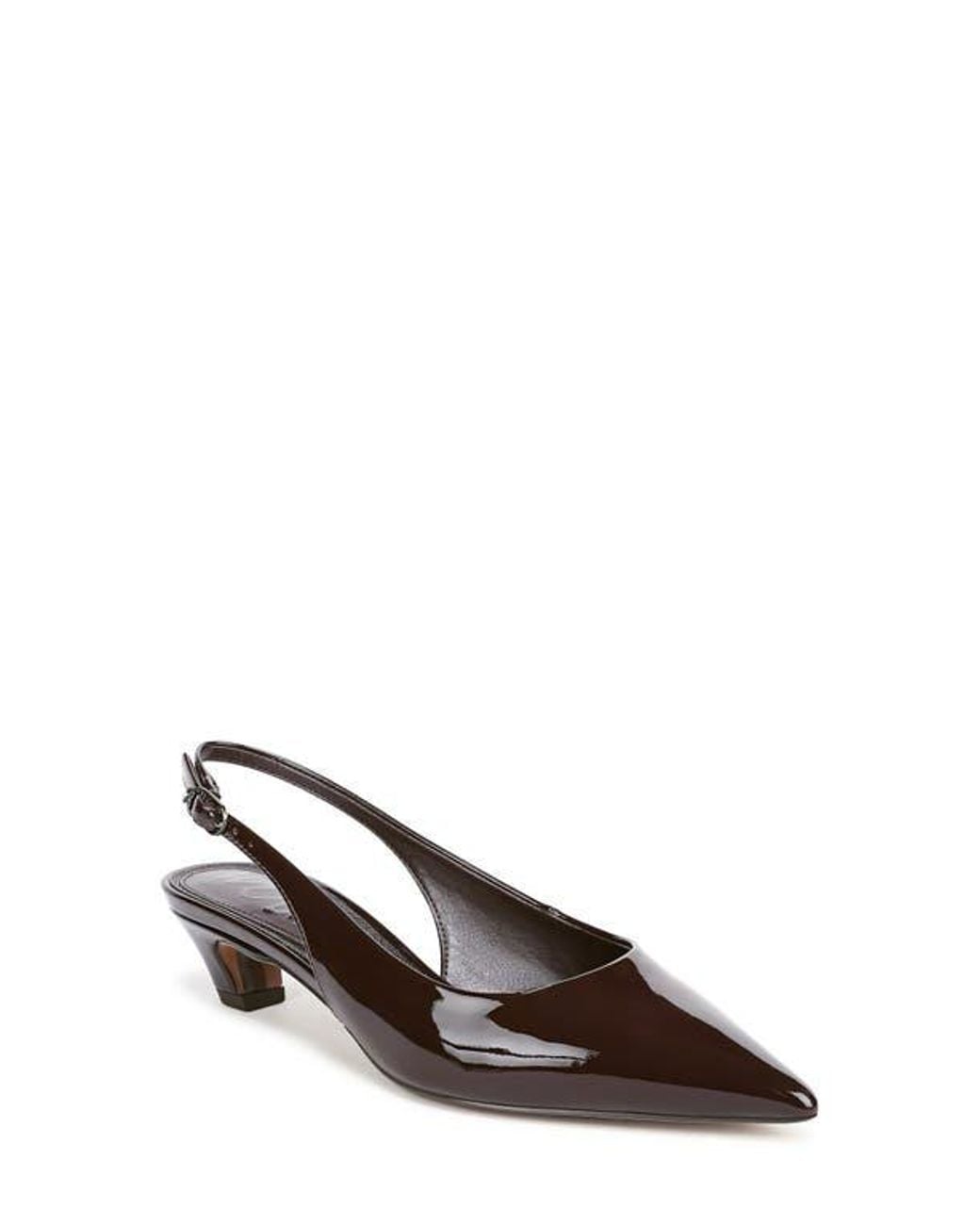 Sam Edelman Brown Finch Slingback Pointed Toe Pump