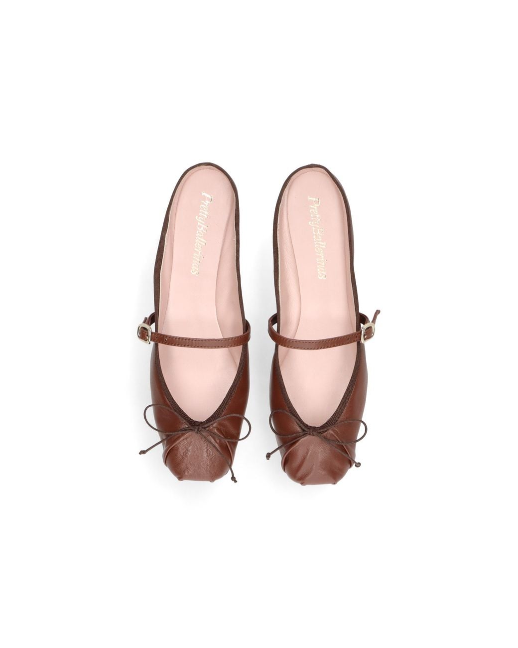 Pretty Ballerinas Pink Square Toe Ballet Slide