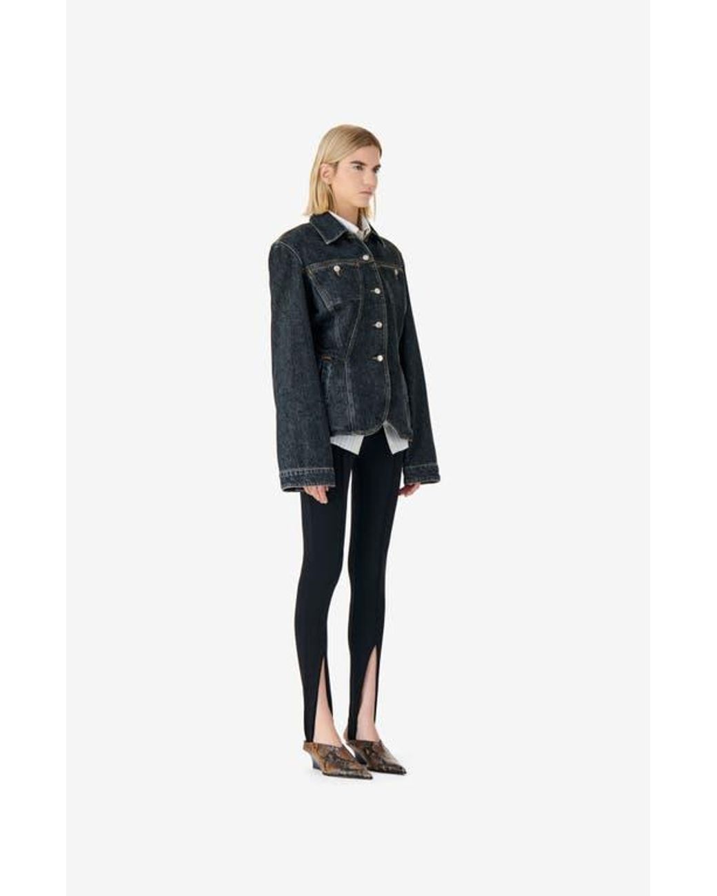 IRO Blue Iloan Denim Jacket