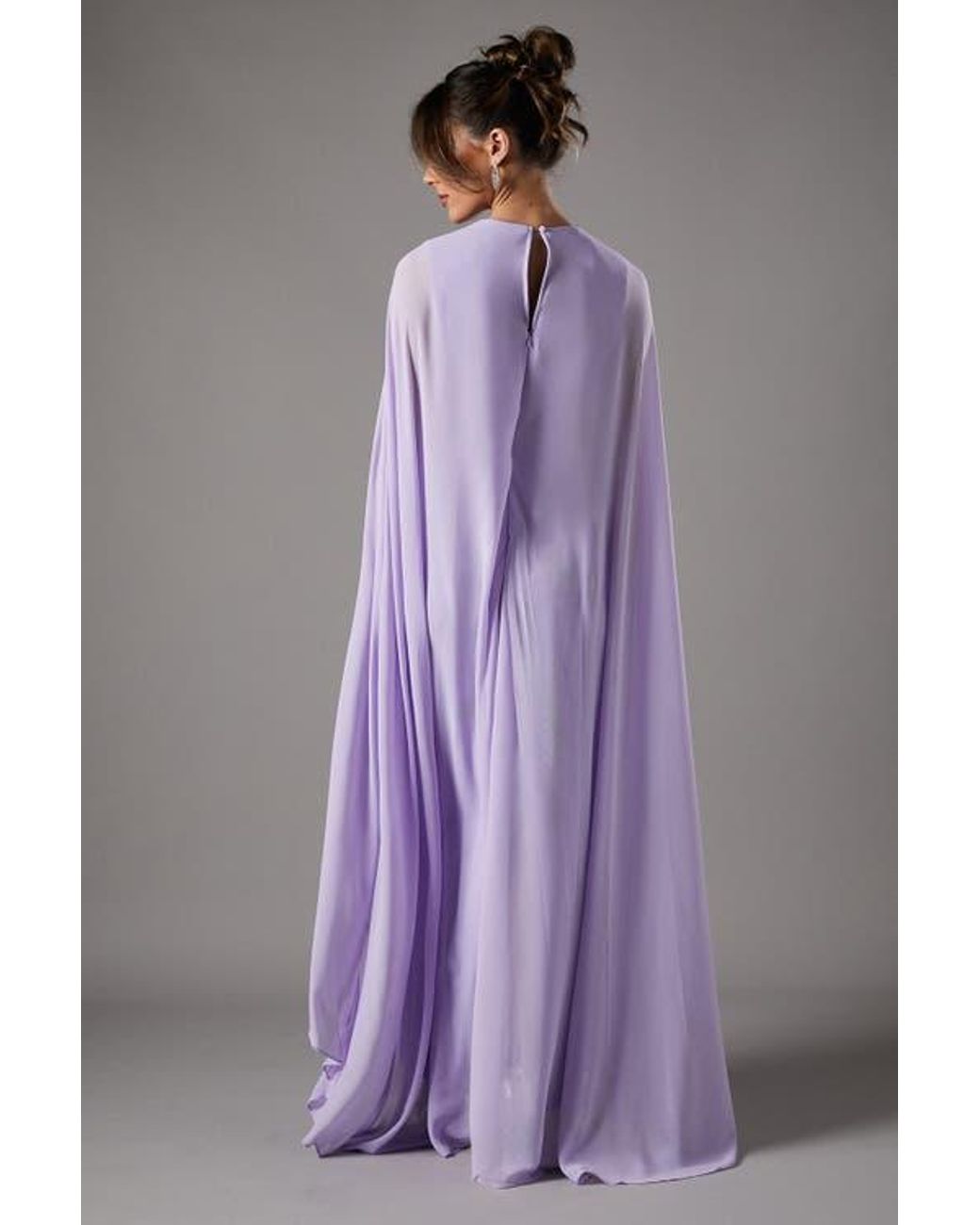 knee length dresses for ladies Arielle Purple Maxi Dress main image 0