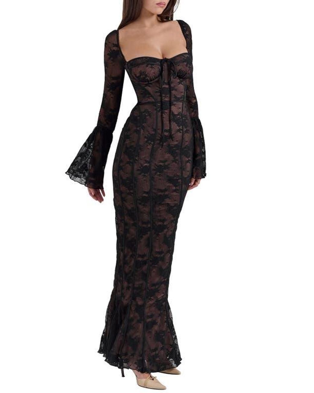 knee length dresses for ladies SHEARL main image 0