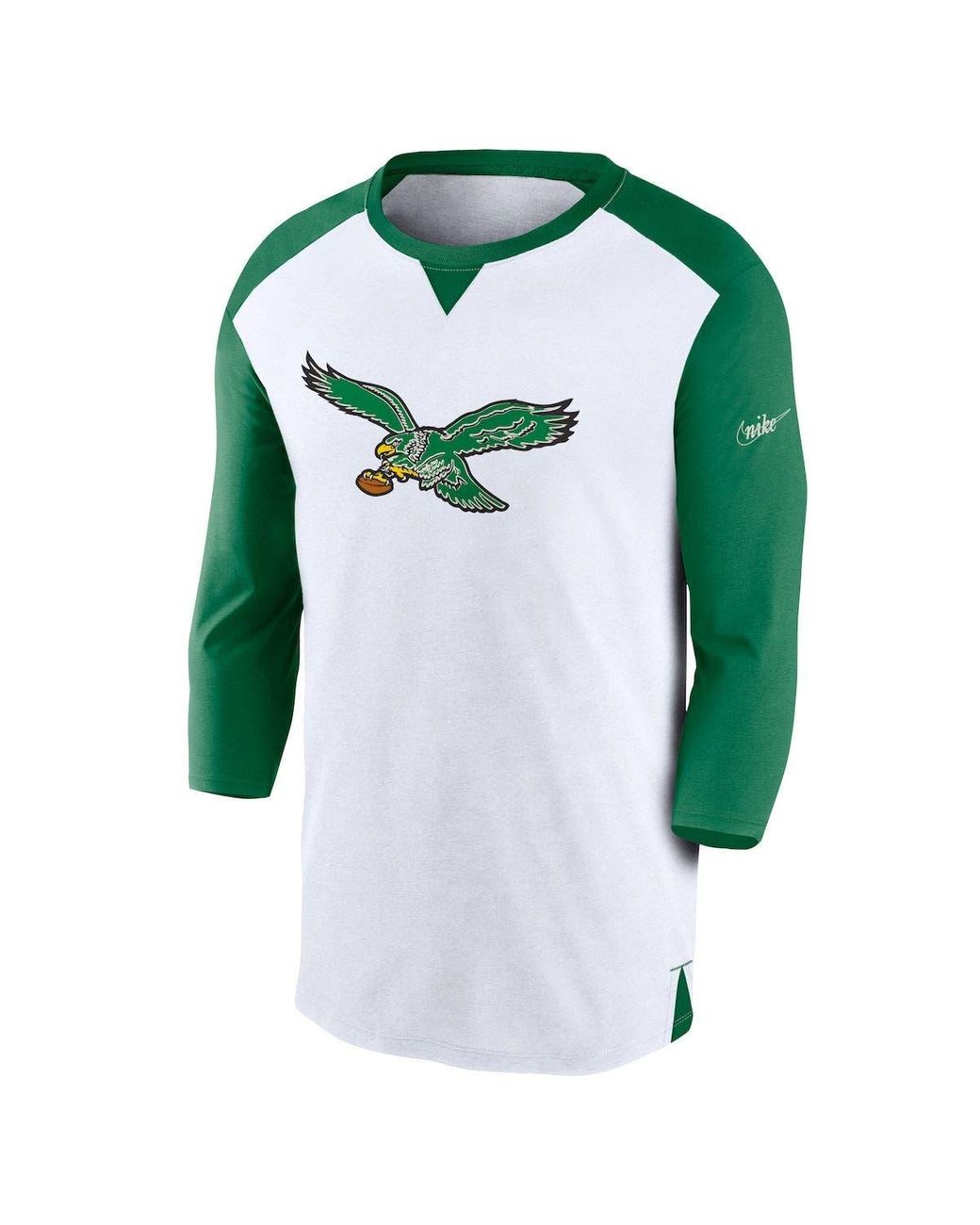 Nike Fashion (NFL Philadelphia Eagles) Women's 3/4-Sleeve T-Shirt.