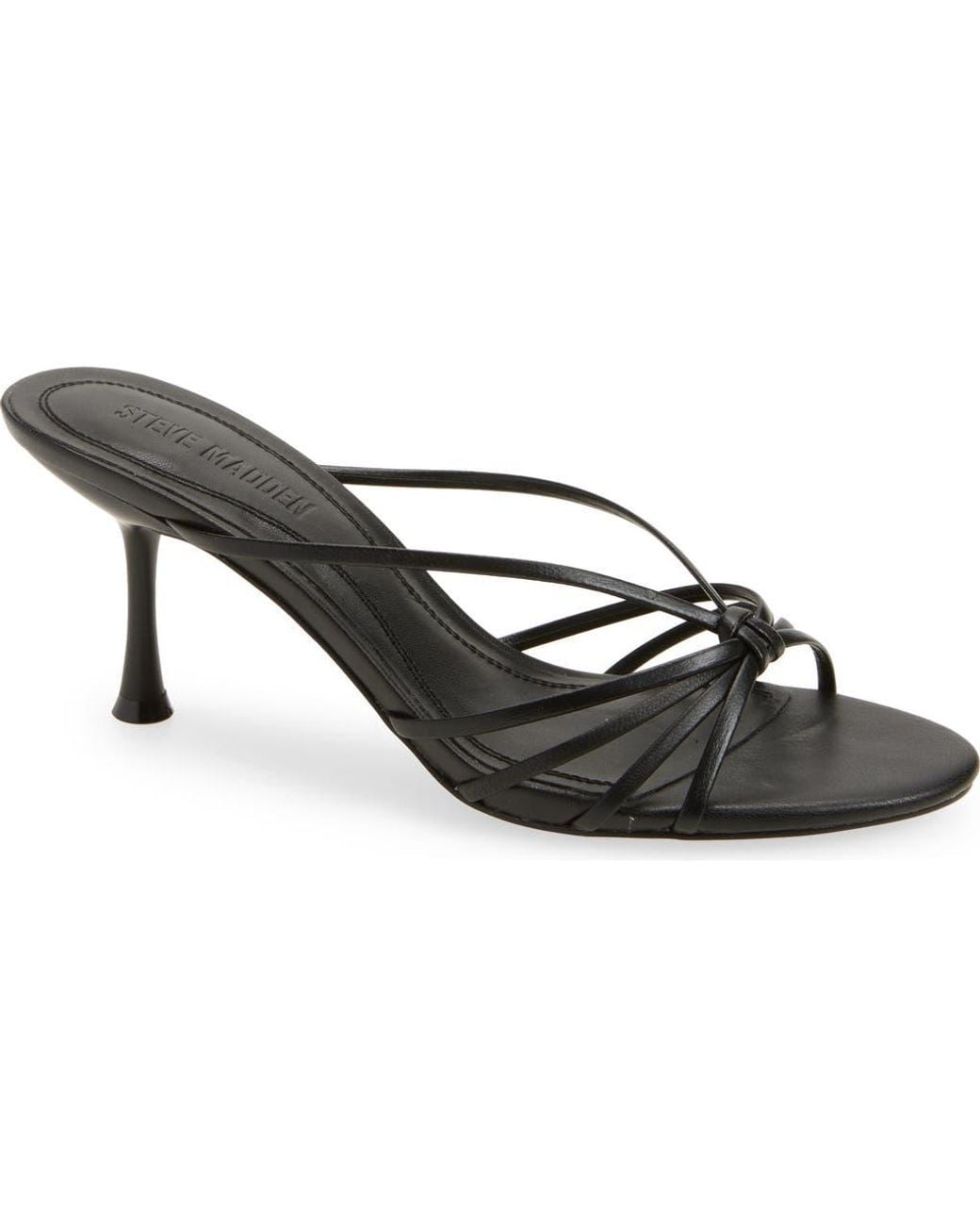 Steve Madden Black Edna Slide Sandal