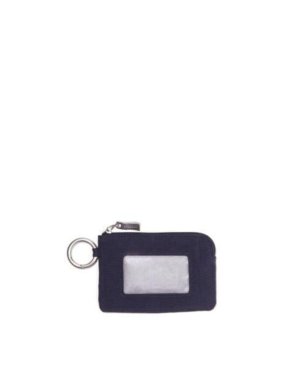 Baggallini Blue Rfid Card Case Id Wallet