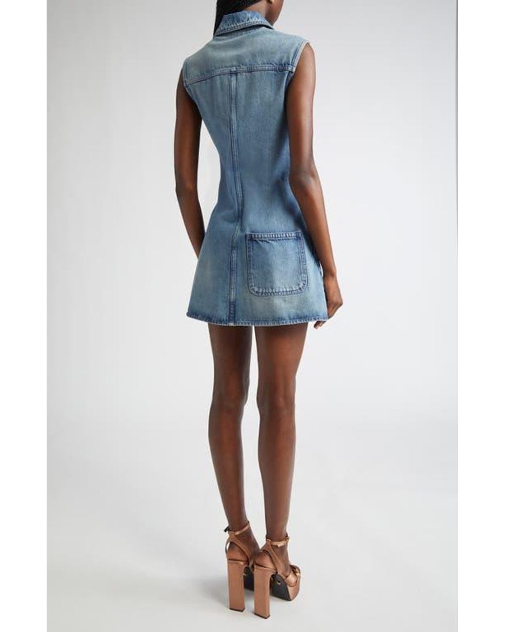 ワンピース Versace Viscose Sleeveless Dress 90_1018586-