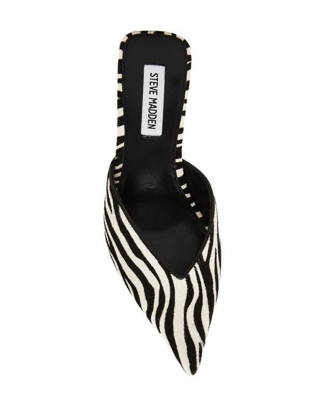Steve Madden Mod-A Leopard Print Genuine Calf Hair Mule in