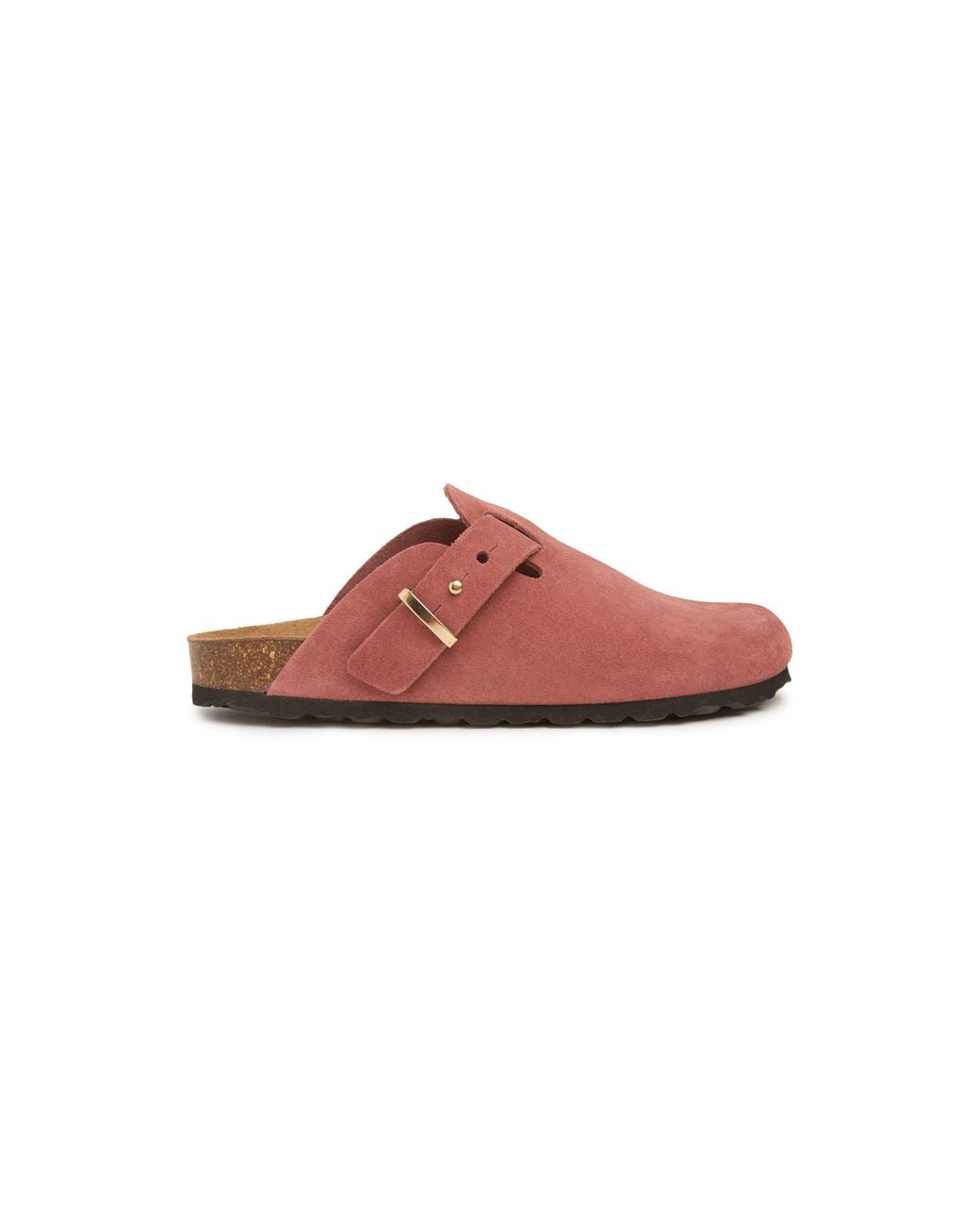 Celtic & Co. Pink Stud Strap Clog