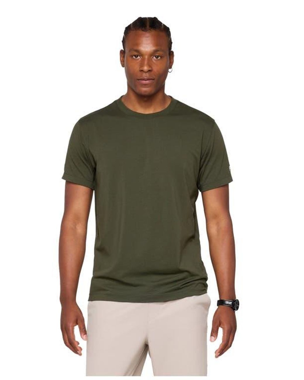 Fabletics Green The 24-7 Tee for men