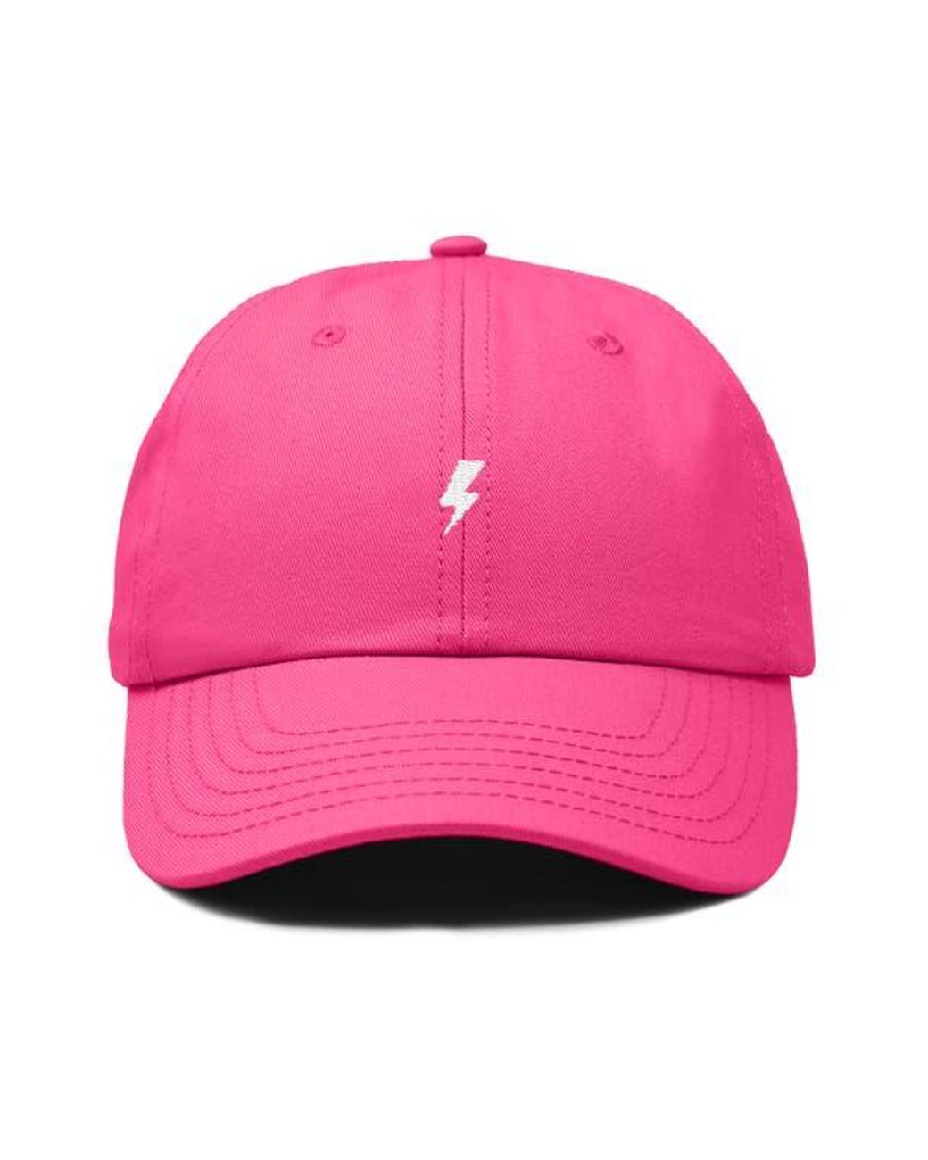 Alix Pink Lil Bolt Dad Cap for men