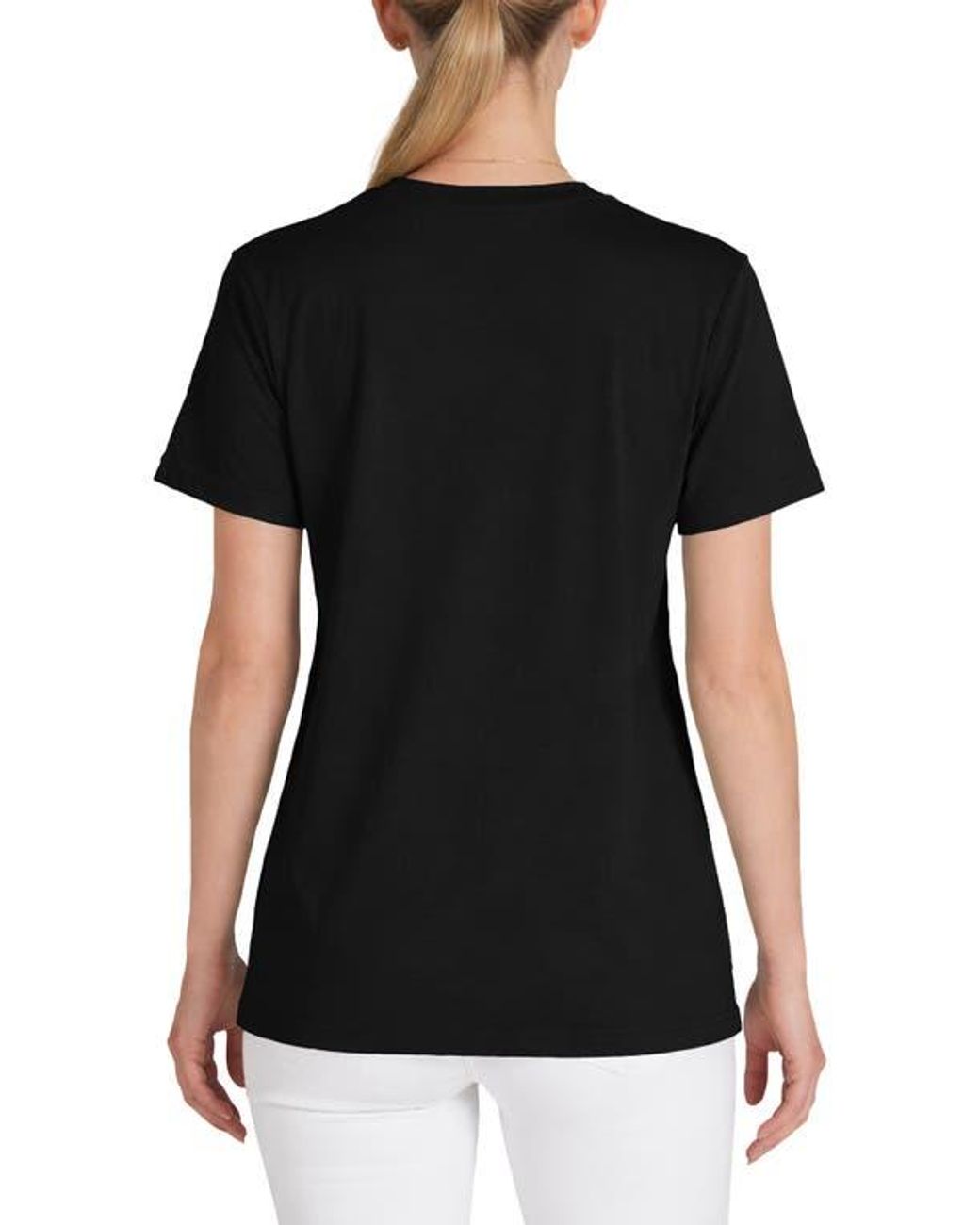 Alix Black Ghost Mode Jersey Relaxed Tee