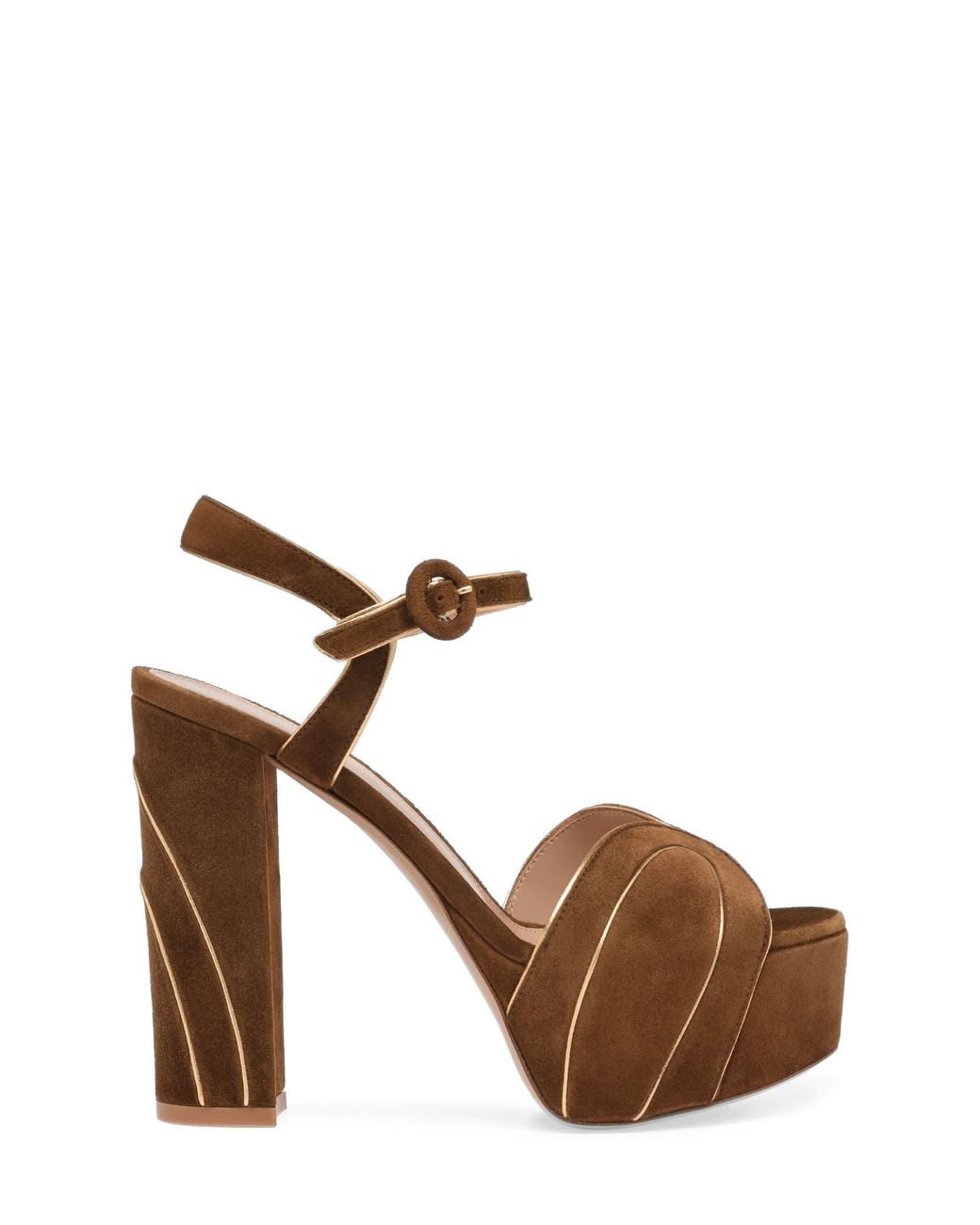 Gianvito Rossi Brown Tamara Sandals
