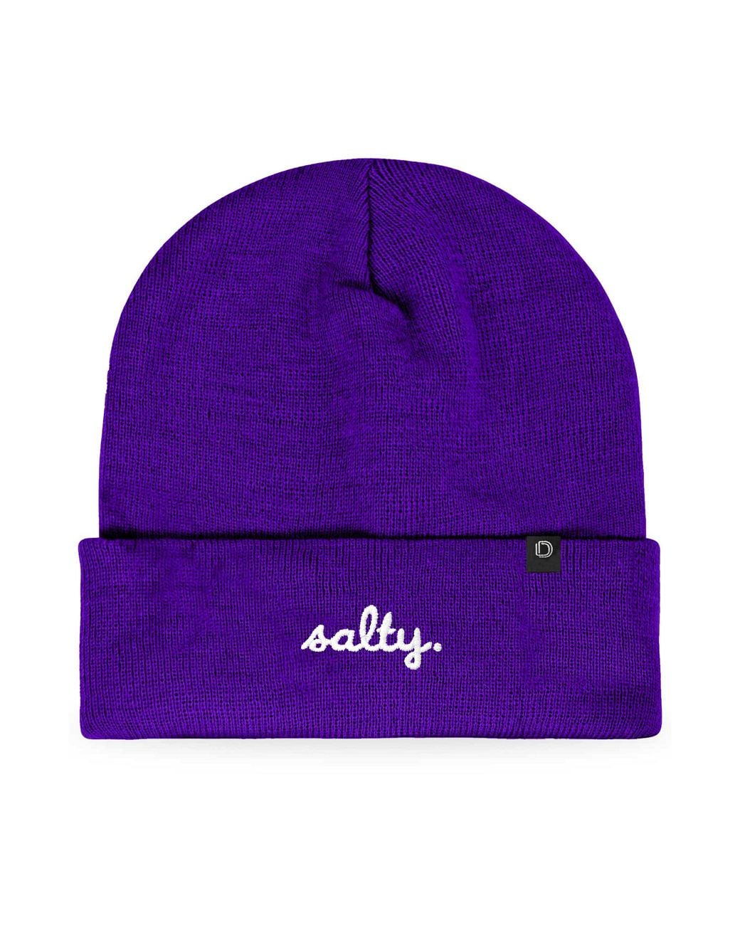Alix Purple Salty Beanie Cap