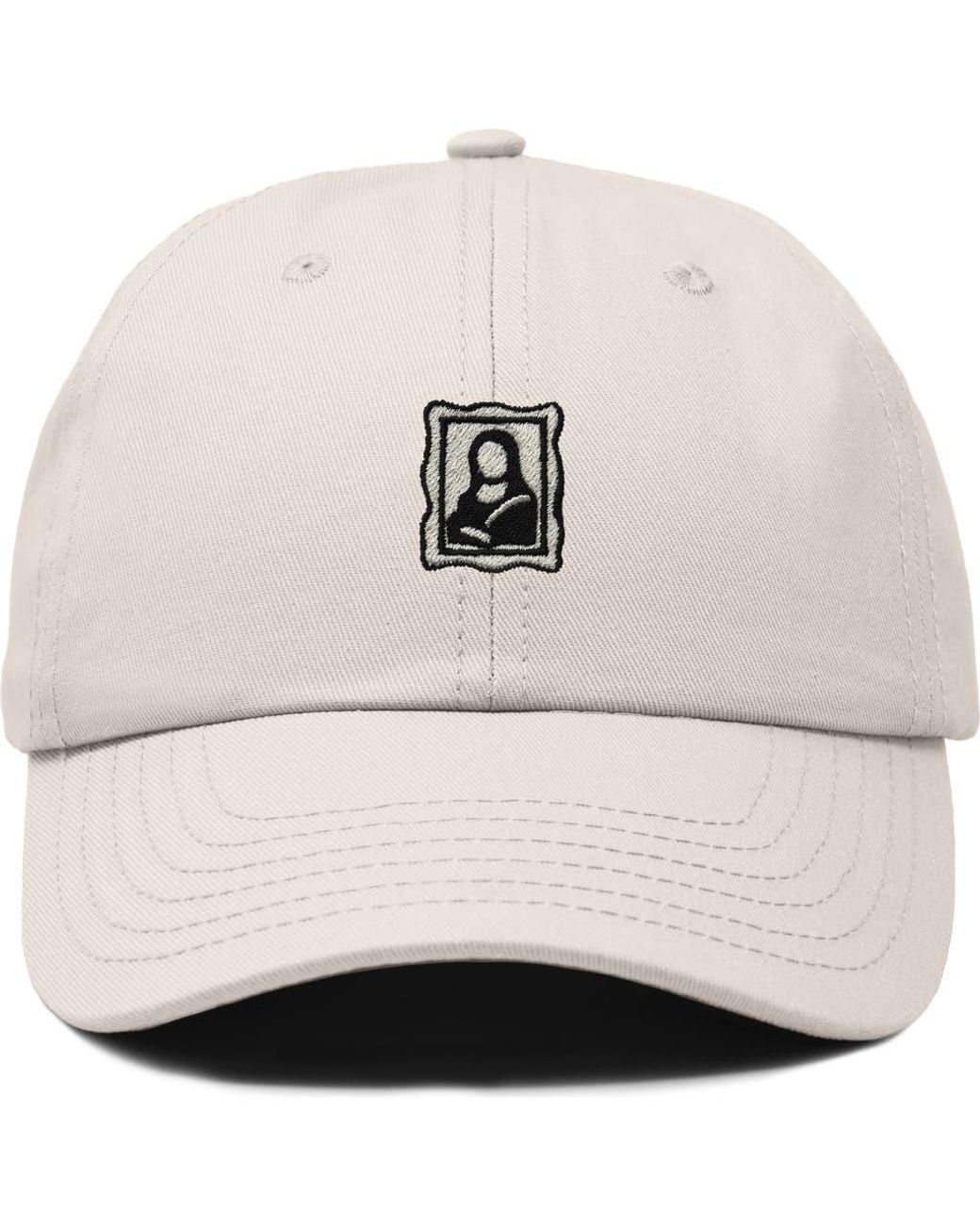 Alix Natural Frame Dad Cap