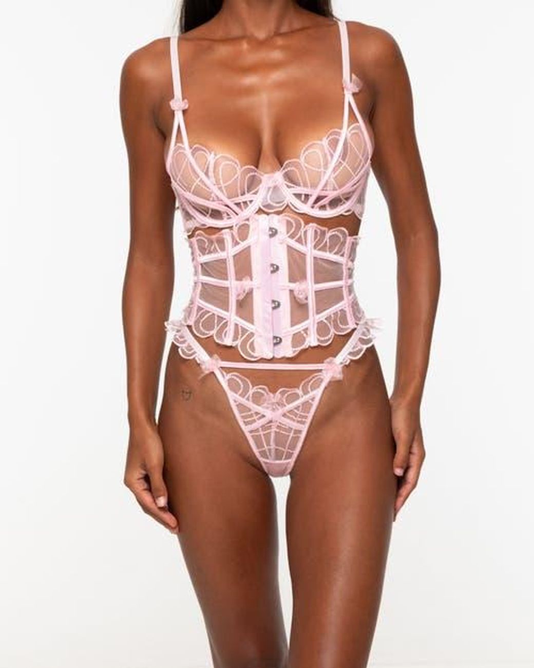 One Empire Pink Pippa Corset