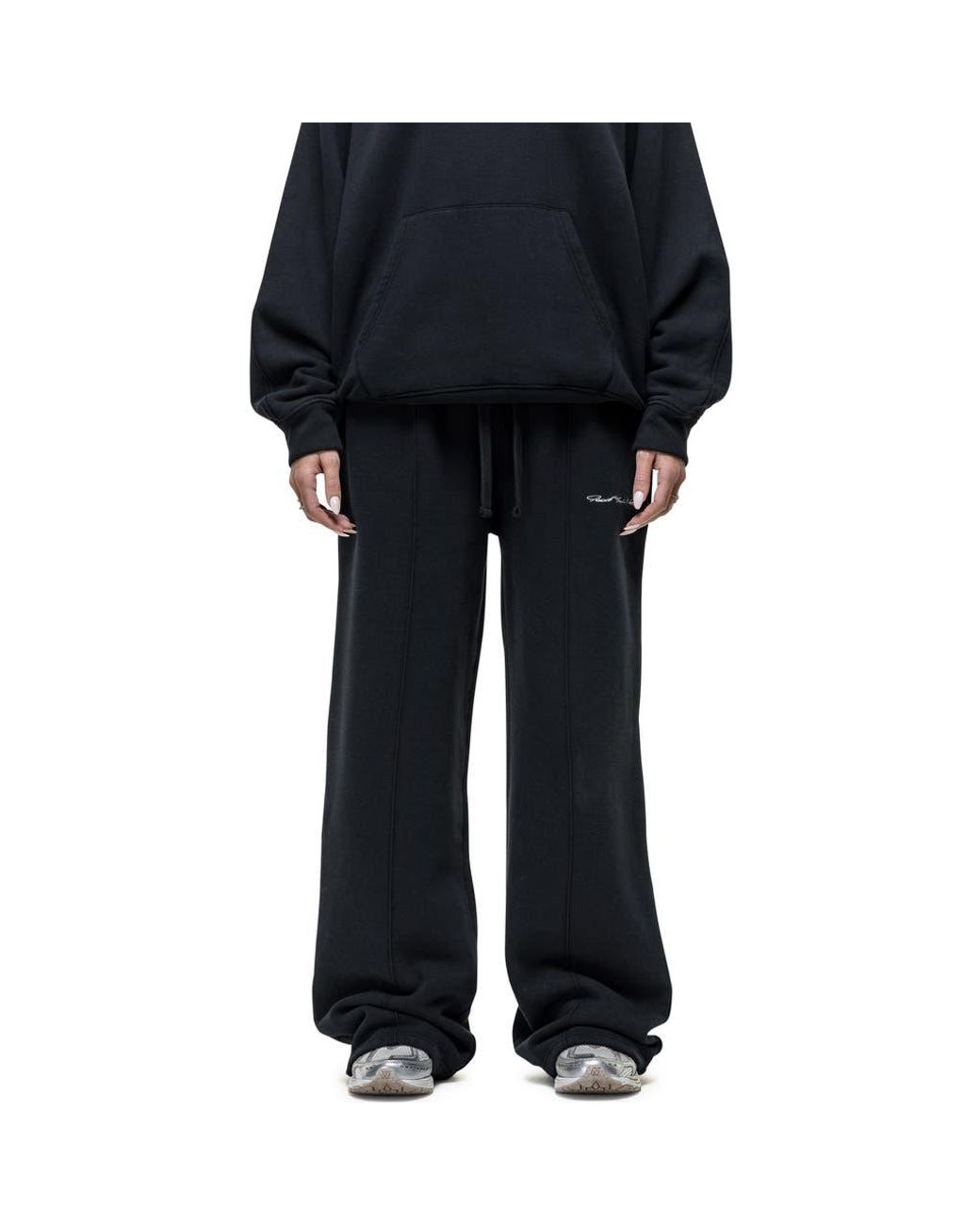 Good For Nothing Black Scribble Relaxed Joggers