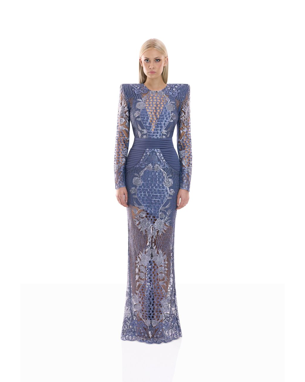 Zhivago Blue Echo Gown