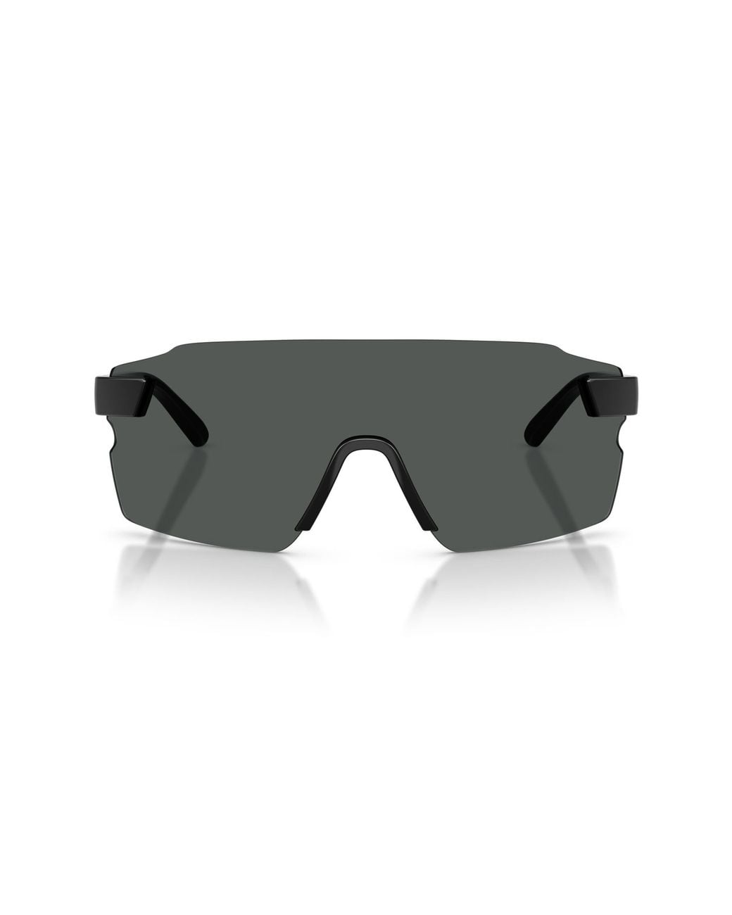 Scuderia Ferrari Gray 133Mm Oversize Rectangular Sunglasses for men