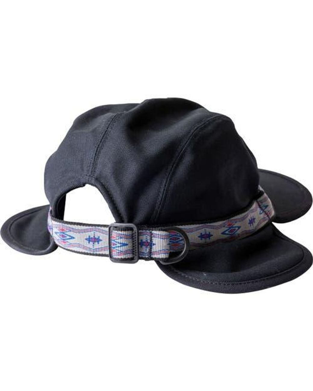 Kavu Blue Strapcap Trapper Cap