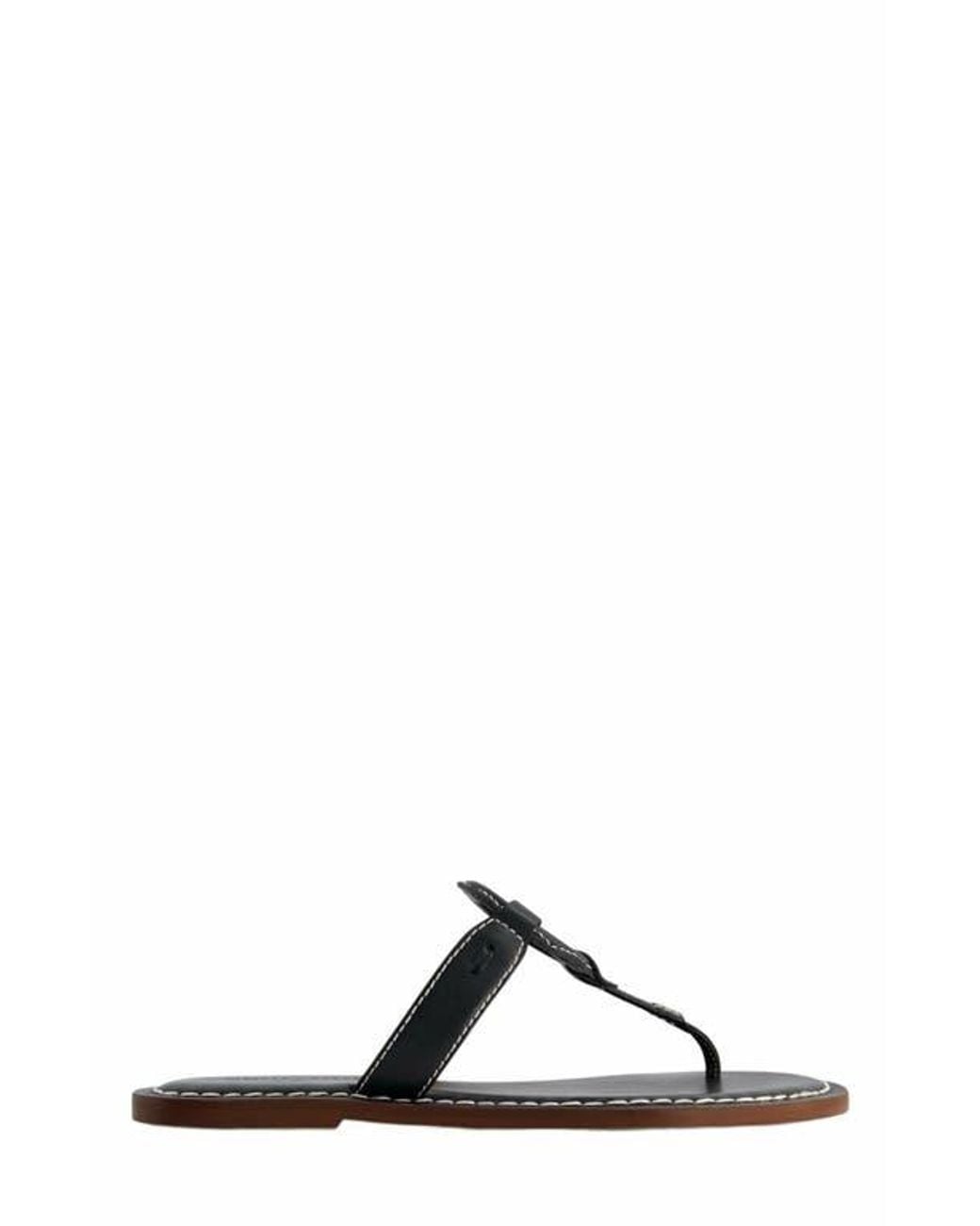 Bernardo Brown Matrix 2 Thong Sandal